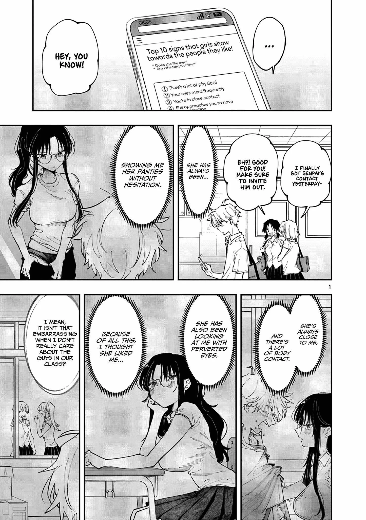 Tonari no Seki no Yatsu ga Souiu Me de Mitekuru Chapter 15 page 1
