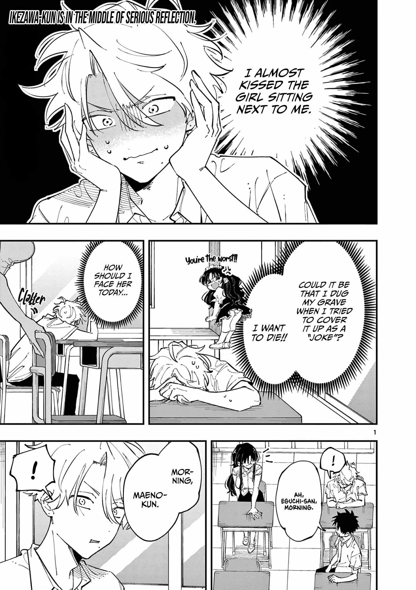 Tonari no Seki no Yatsu ga Souiu Me de Mitekuru Chapter 18 page 1