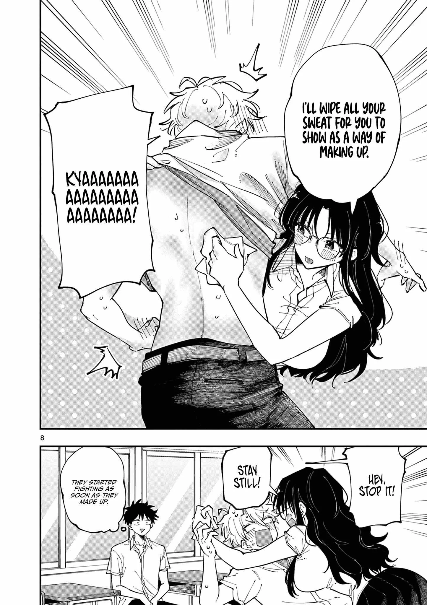 Tonari no Seki no Yatsu ga Souiu Me de Mitekuru Chapter 18 page 8