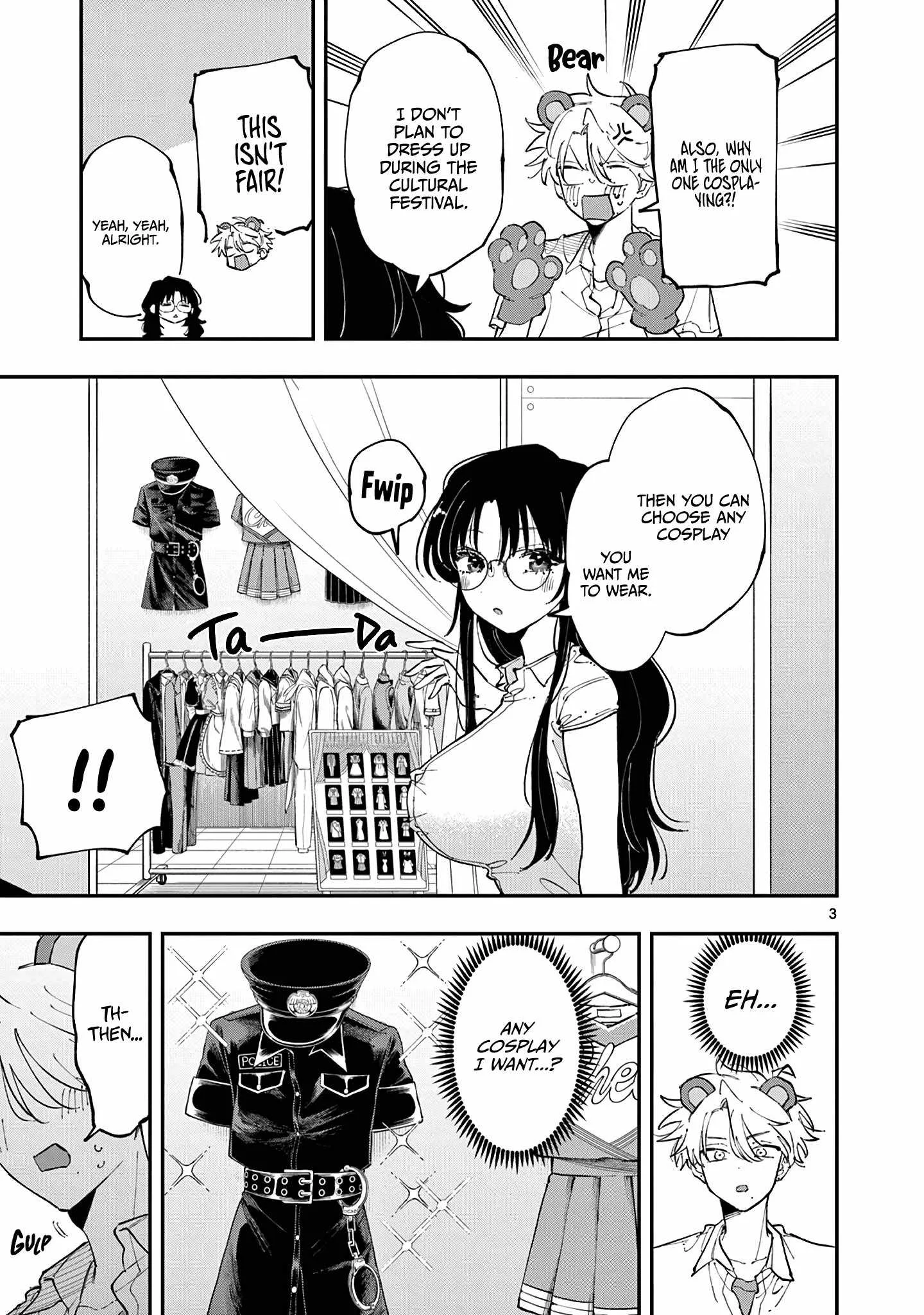 Tonari no Seki no Yatsu ga Souiu Me de Mitekuru Chapter 20 page 3