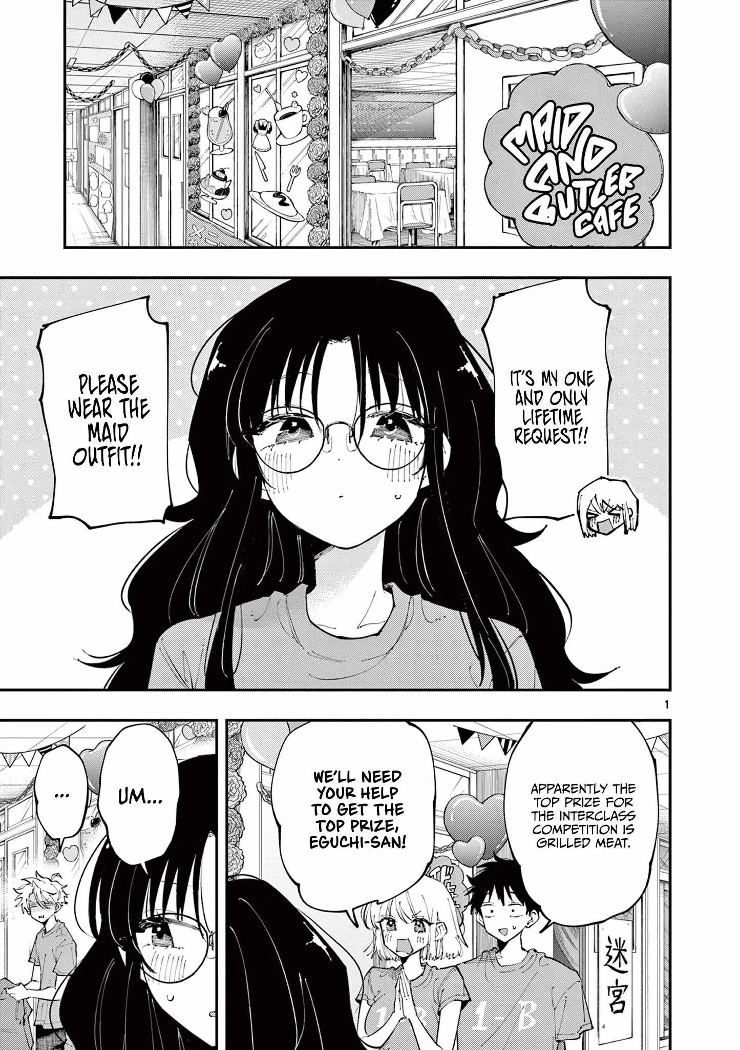 Tonari no Seki no Yatsu ga Souiu Me de Mitekuru Chapter 22 page 1