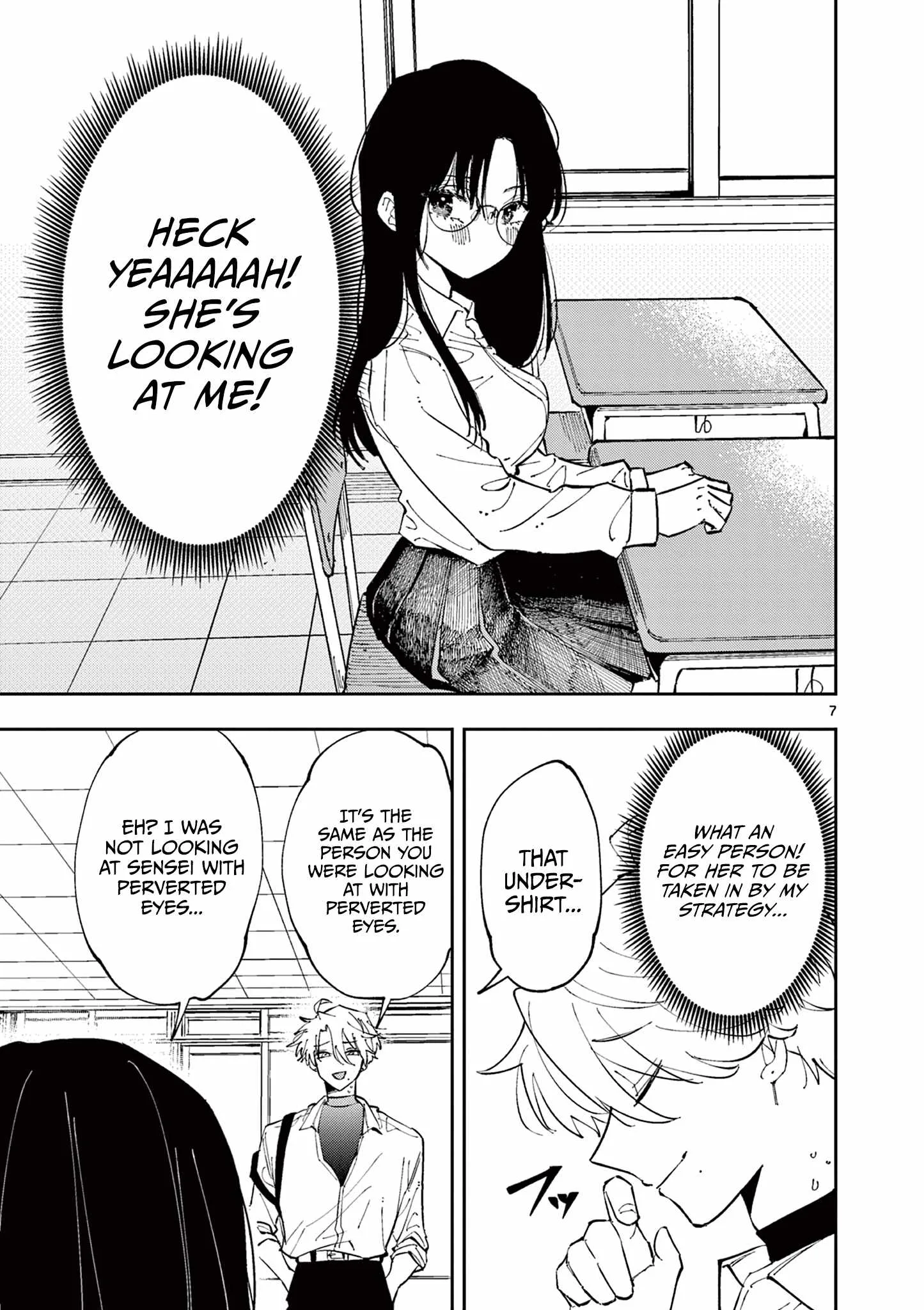 Tonari no Seki no Yatsu ga Souiu Me de Mitekuru Chapter 3 page 7
