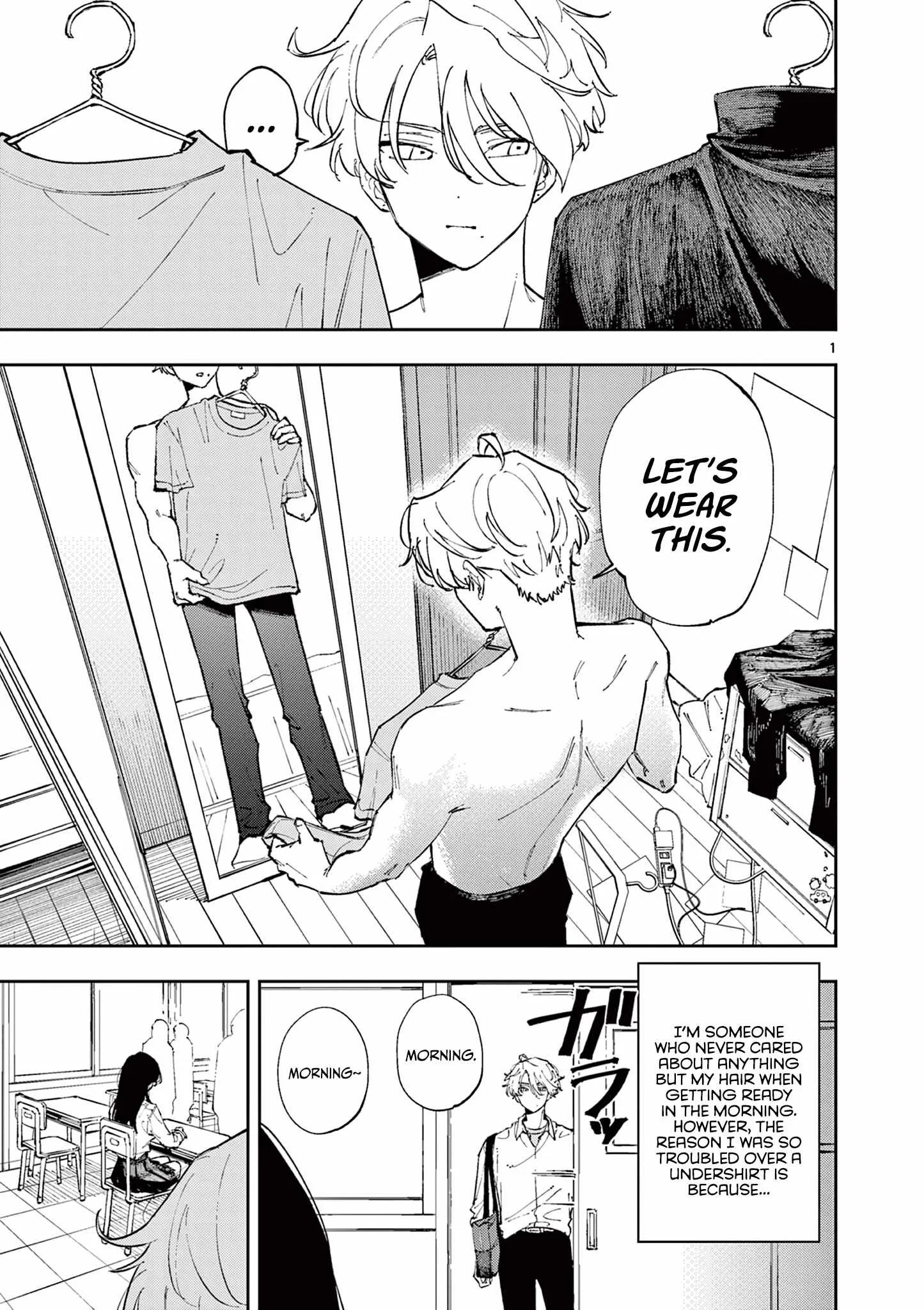 Tonari no Seki no Yatsu ga Souiu Me de Mitekuru Chapter 3 page 1