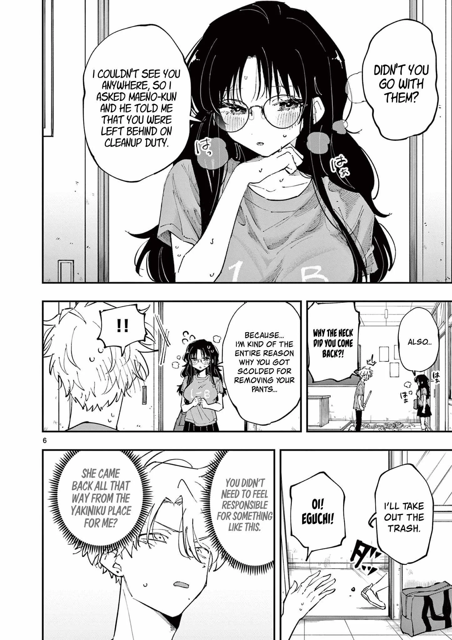 Tonari no Seki no Yatsu ga Souiu Me de Mitekuru Chapter 30 page 6