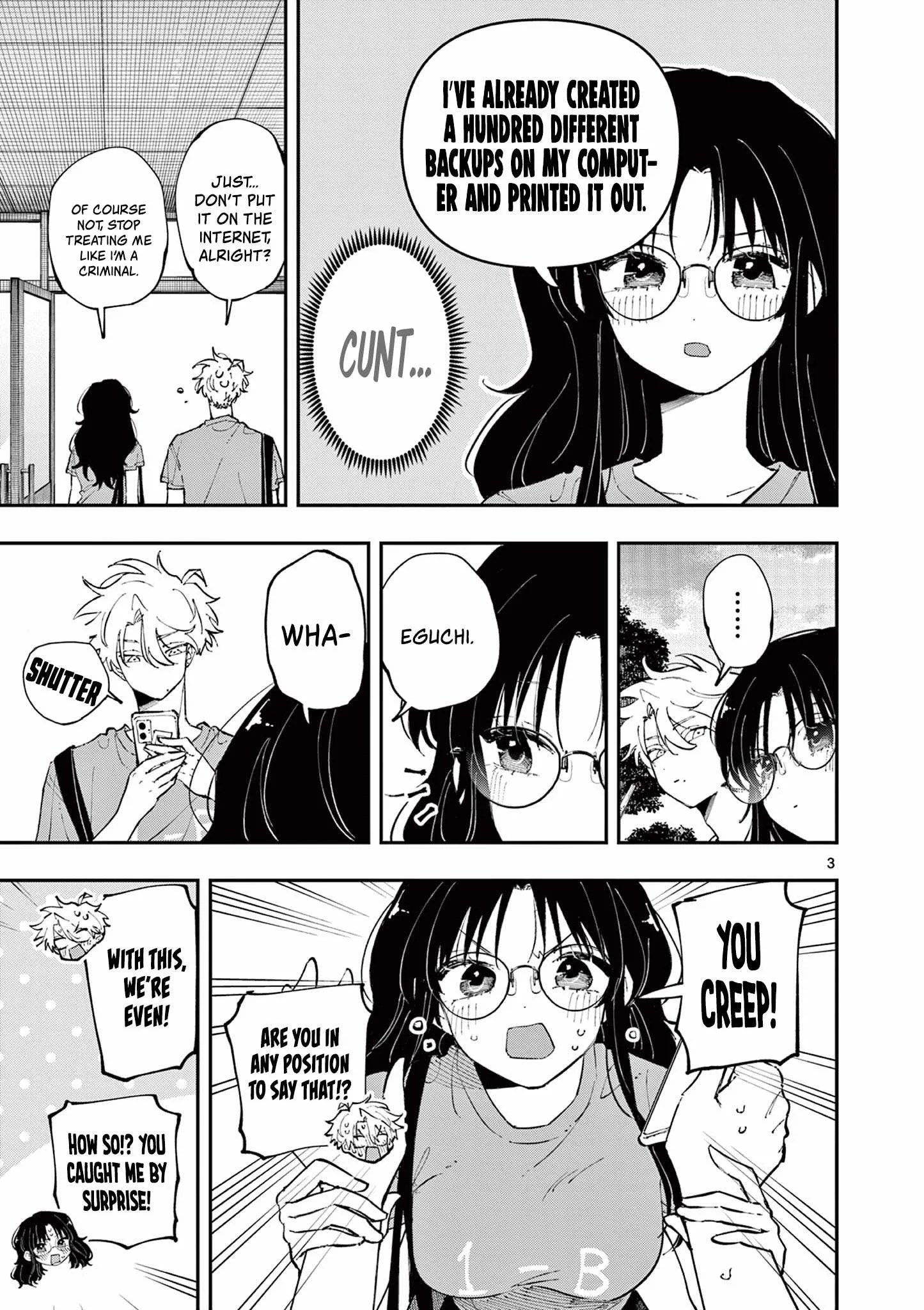 Tonari no Seki no Yatsu ga Souiu Me de Mitekuru Chapter 33 page 3