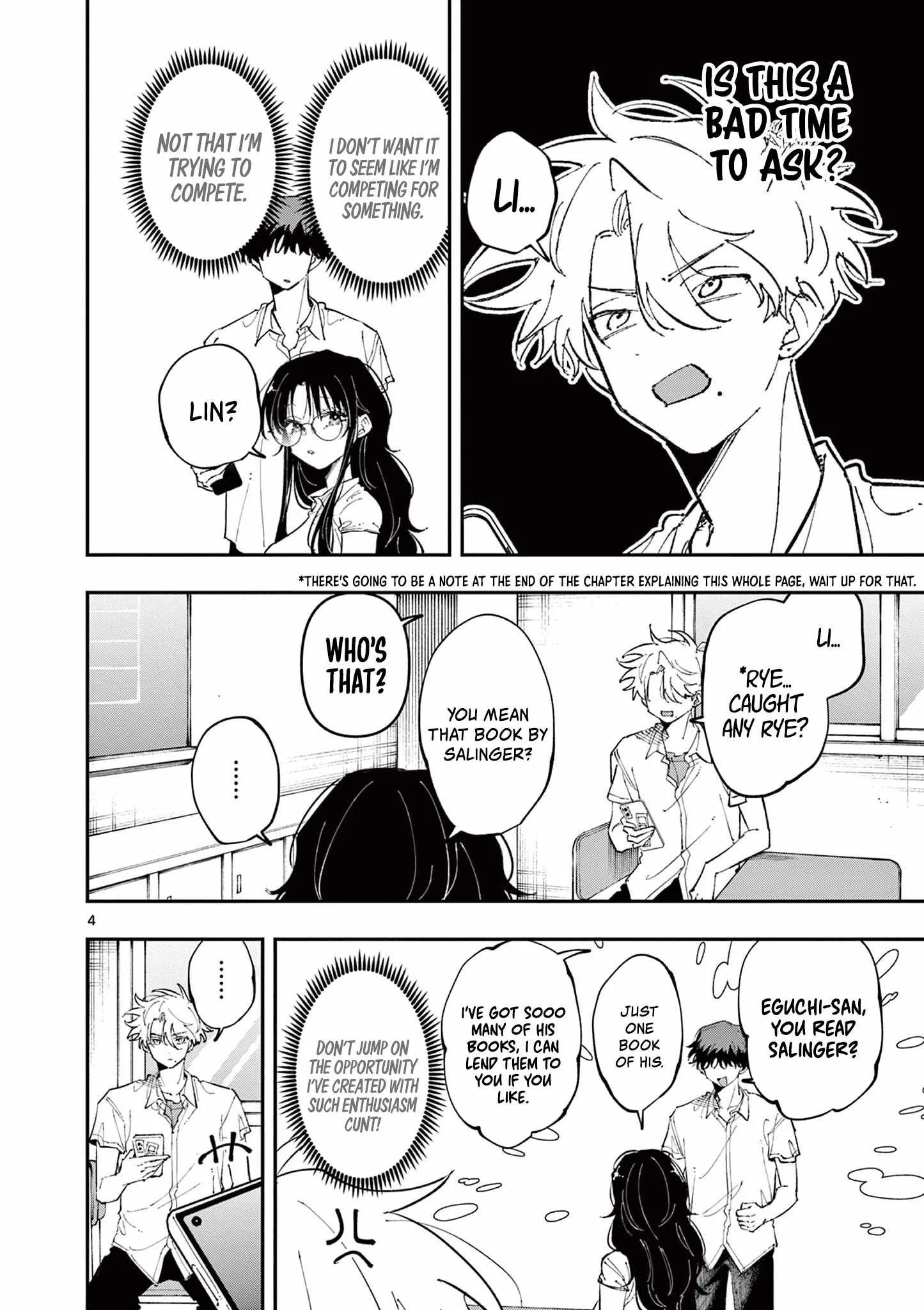 Tonari no Seki no Yatsu ga Souiu Me de Mitekuru Chapter 35 page 4