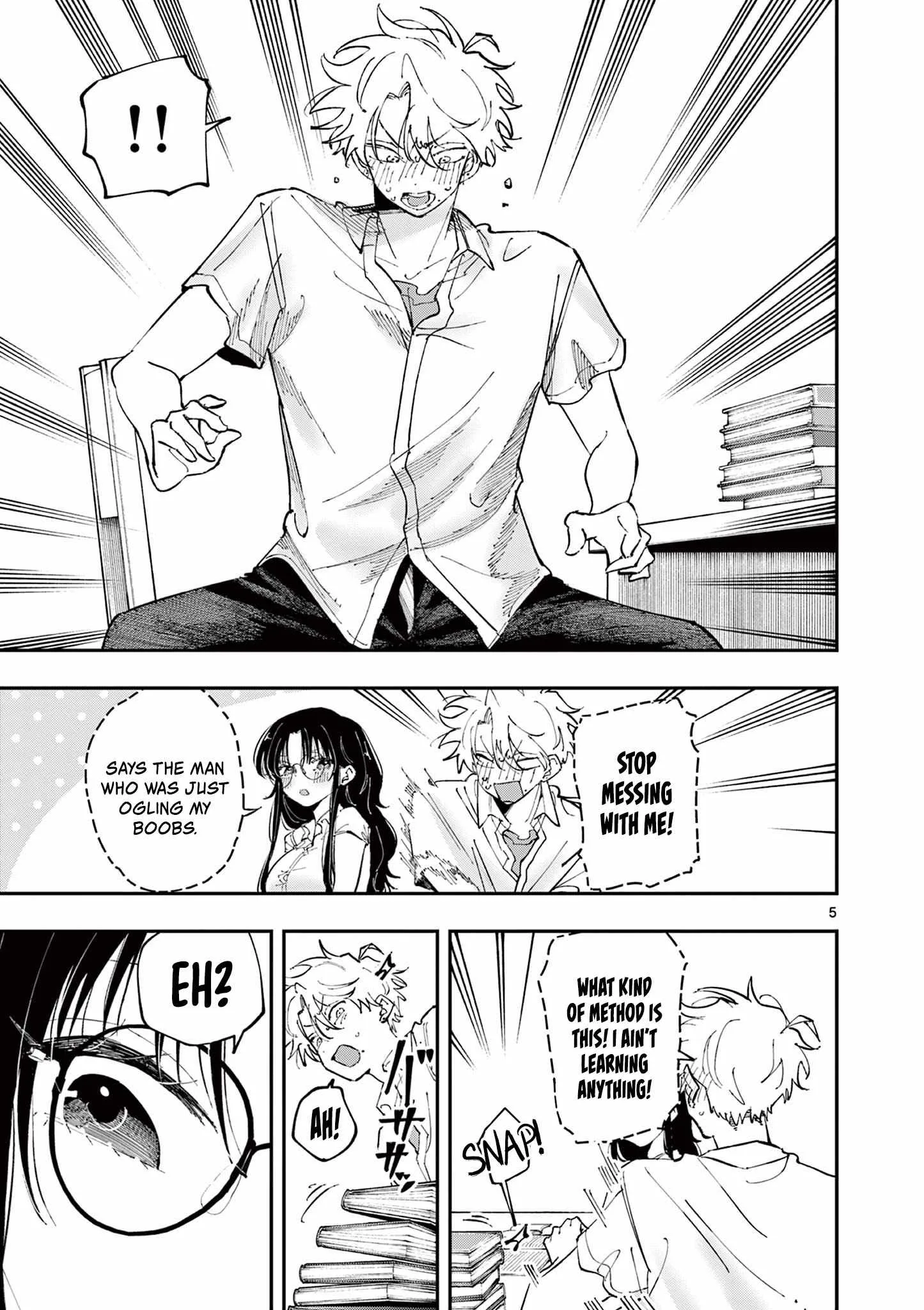 Tonari no Seki no Yatsu ga Souiu Me de Mitekuru Chapter 38 page 5