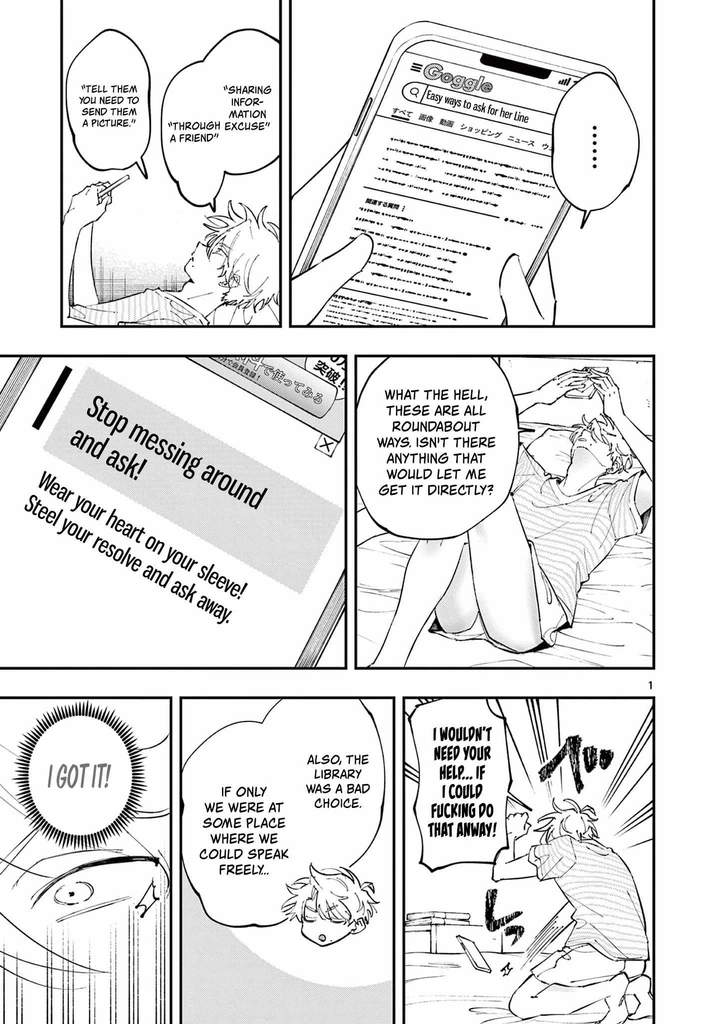 Tonari no Seki no Yatsu ga Souiu Me de Mitekuru Chapter 40 page 1