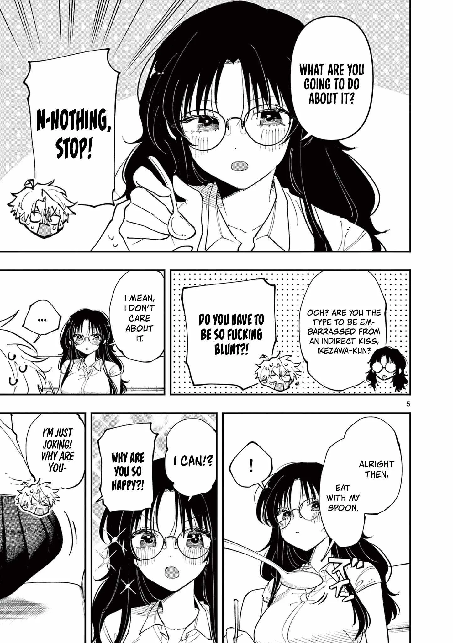 Tonari no Seki no Yatsu ga Souiu Me de Mitekuru Chapter 40 page 5
