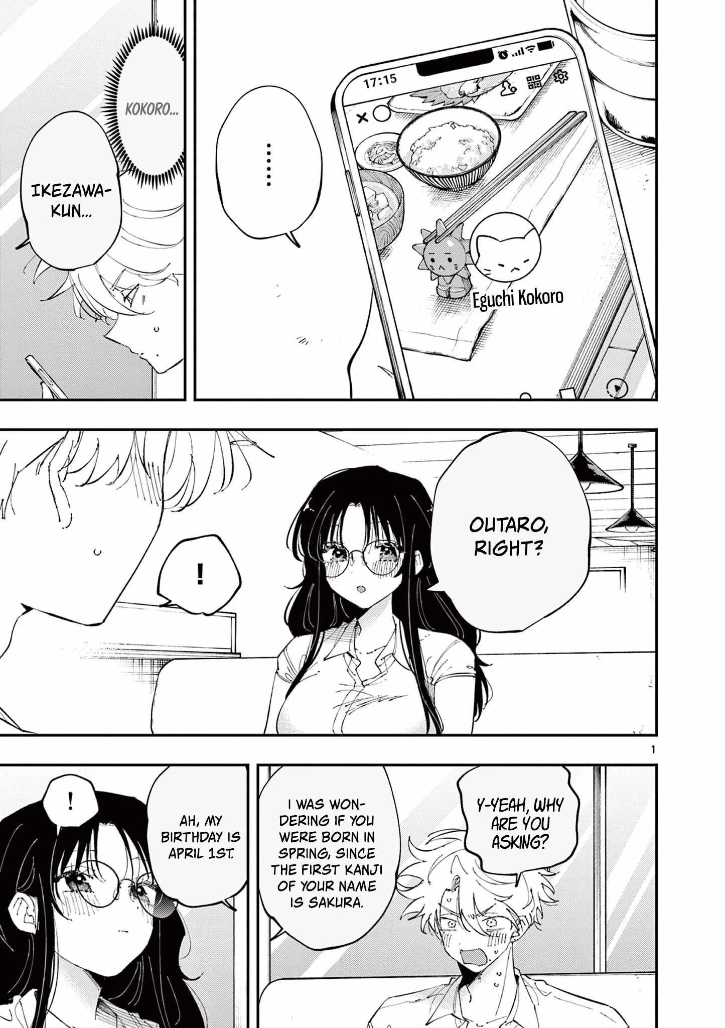 Tonari no Seki no Yatsu ga Souiu Me de Mitekuru Chapter 42 page 1