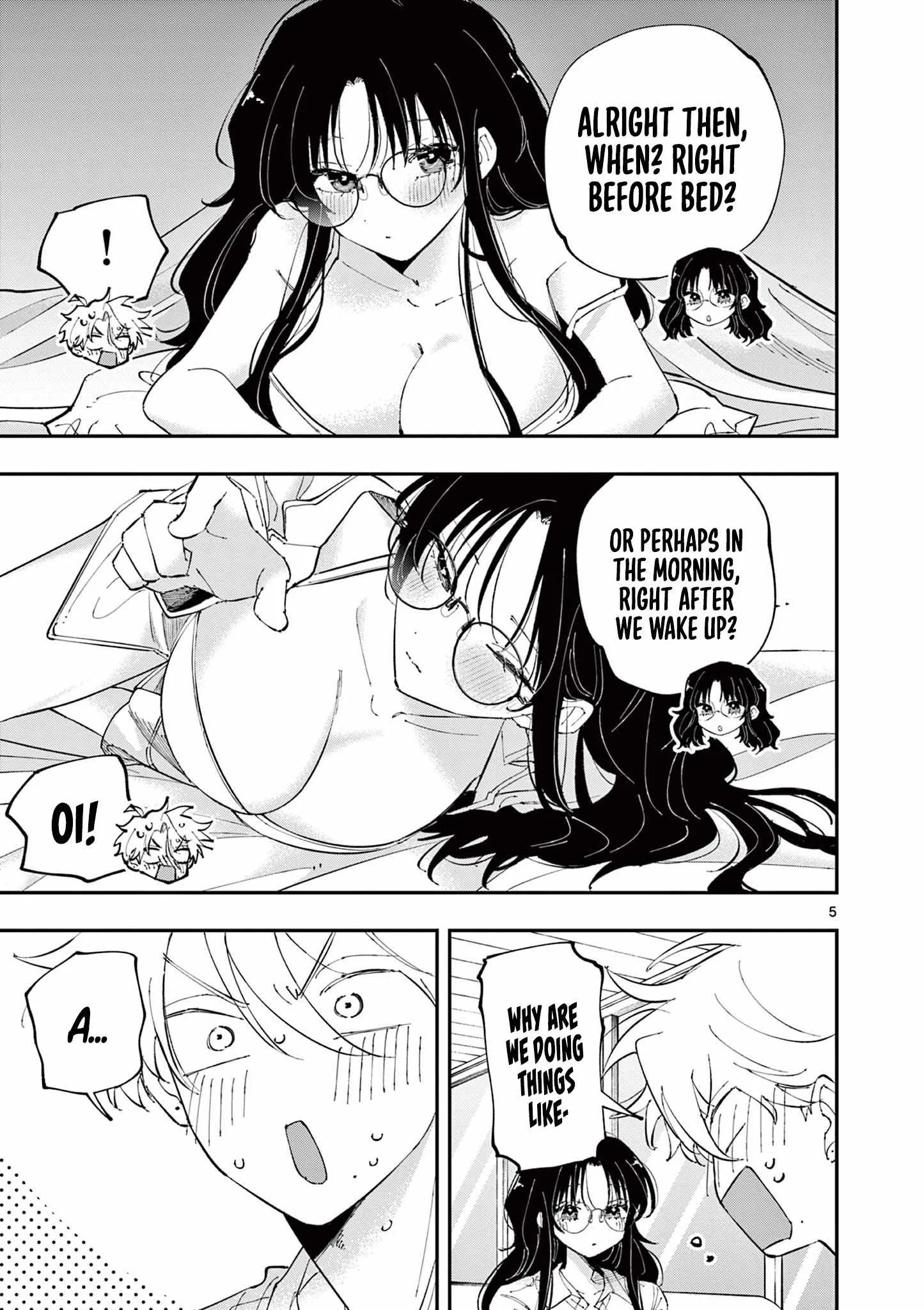 Tonari no Seki no Yatsu ga Souiu Me de Mitekuru Chapter 42 page 5