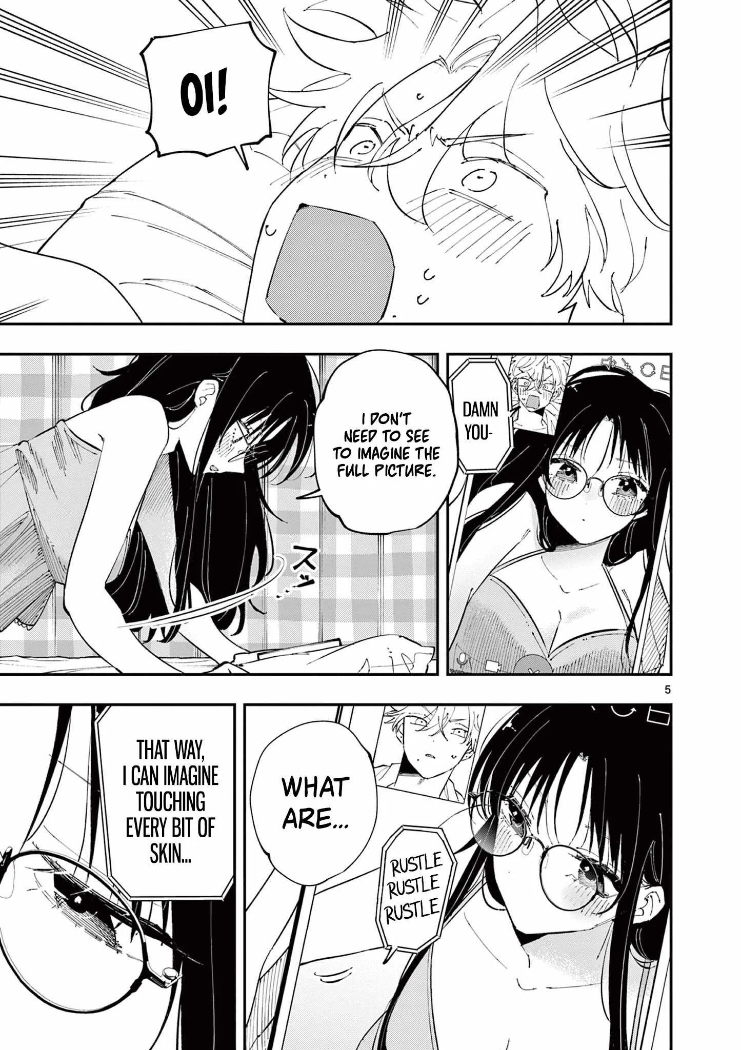 Tonari no Seki no Yatsu ga Souiu Me de Mitekuru Chapter 44 page 5