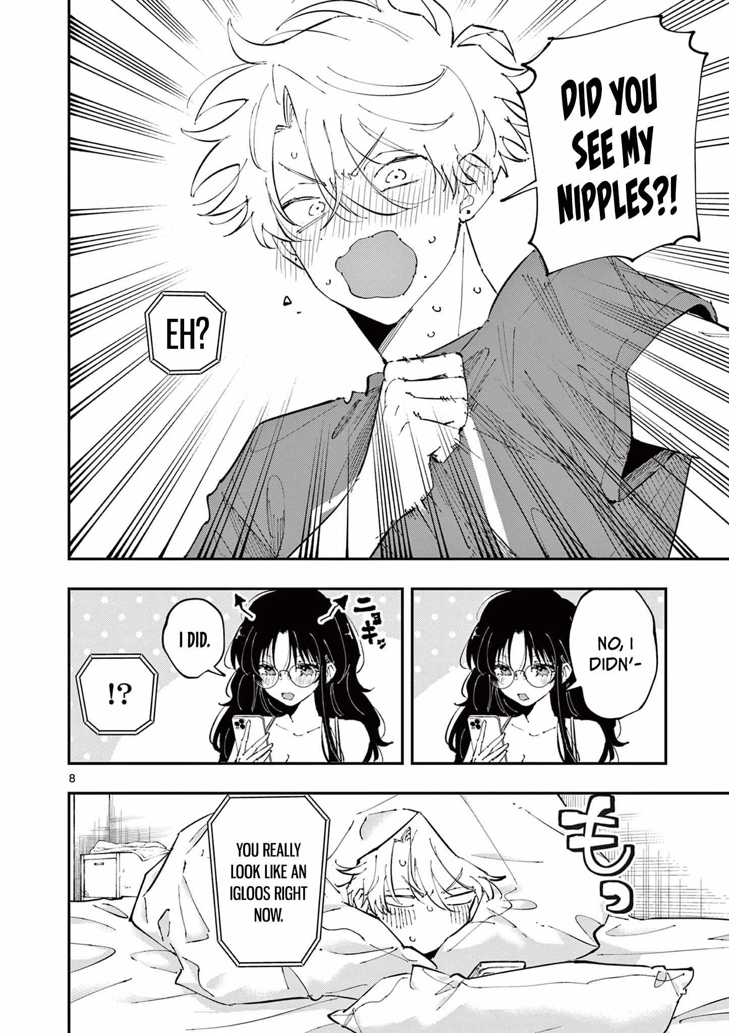 Tonari no Seki no Yatsu ga Souiu Me de Mitekuru Chapter 46 page 8