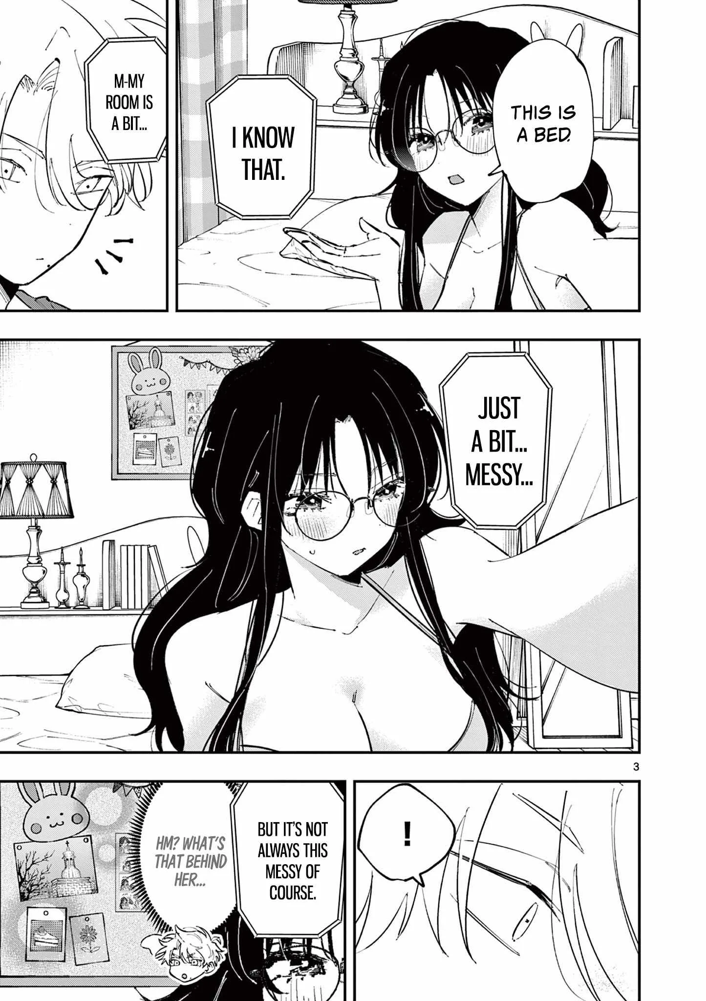 Tonari no Seki no Yatsu ga Souiu Me de Mitekuru Chapter 46 page 3