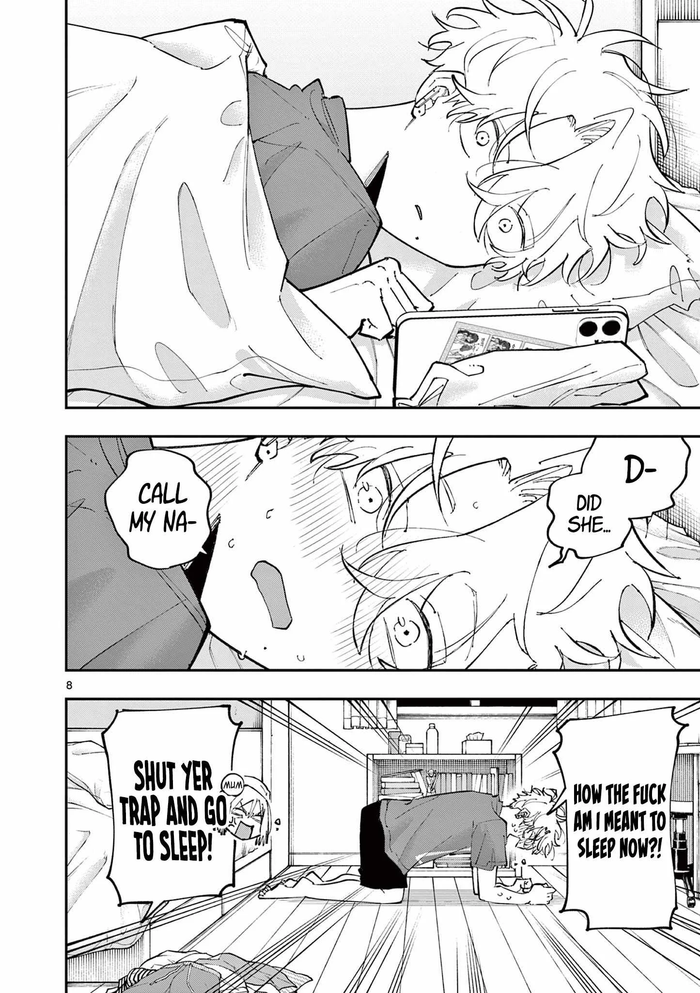 Tonari no Seki no Yatsu ga Souiu Me de Mitekuru Chapter 47 page 8