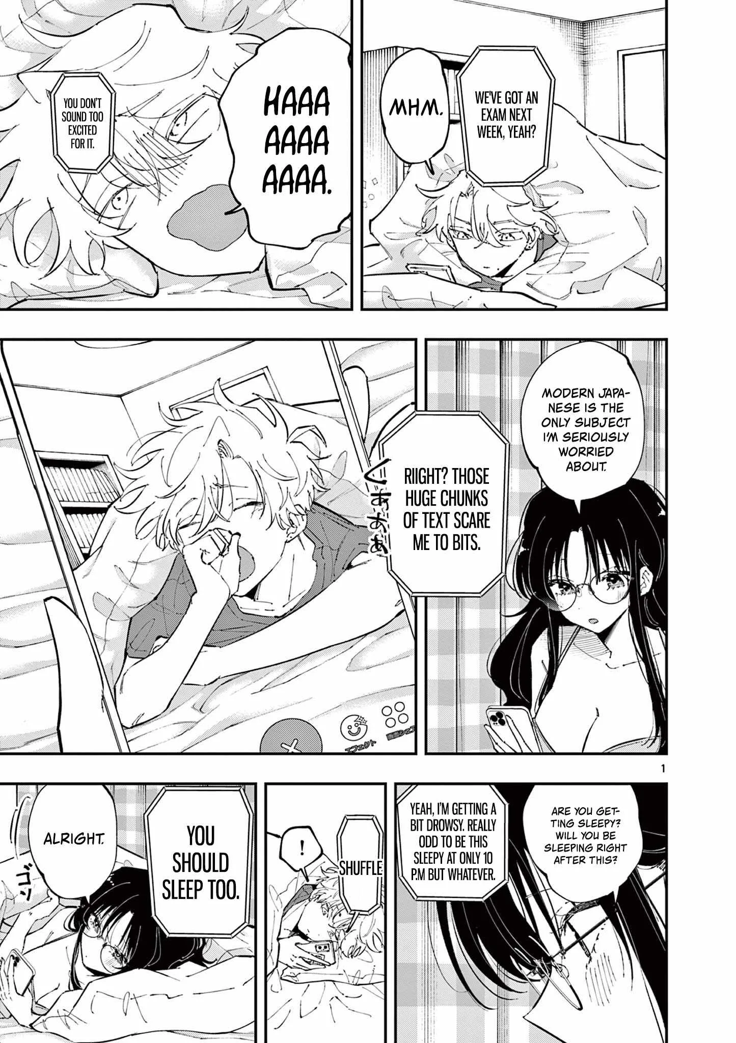Tonari no Seki no Yatsu ga Souiu Me de Mitekuru Chapter 47 page 1