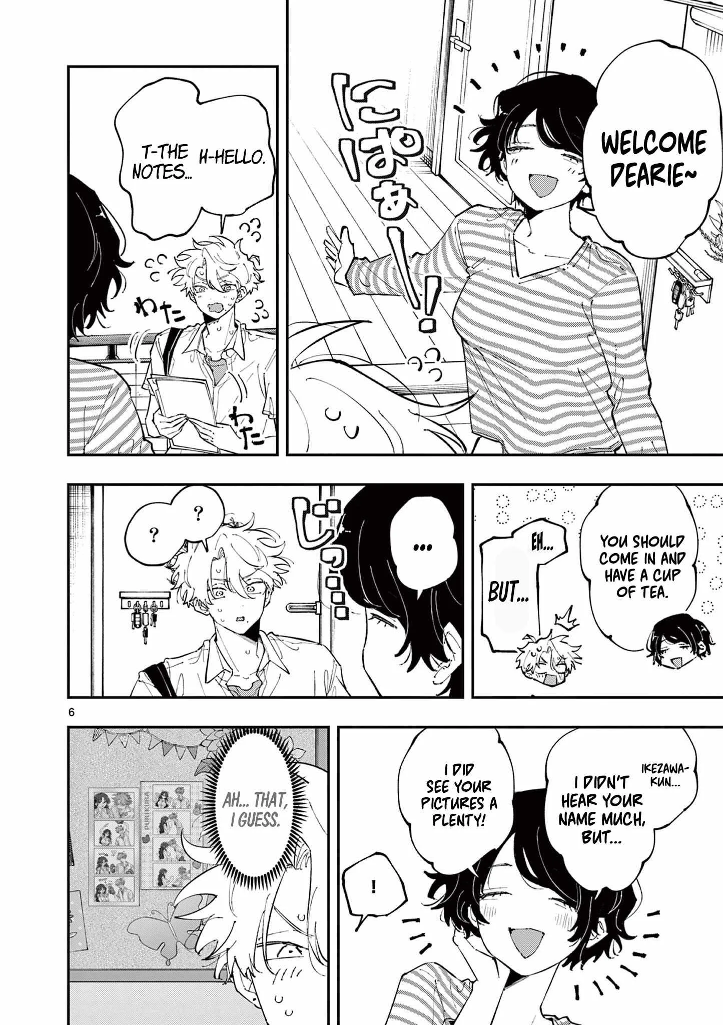 Tonari no Seki no Yatsu ga Souiu Me de Mitekuru Chapter 48 page 6
