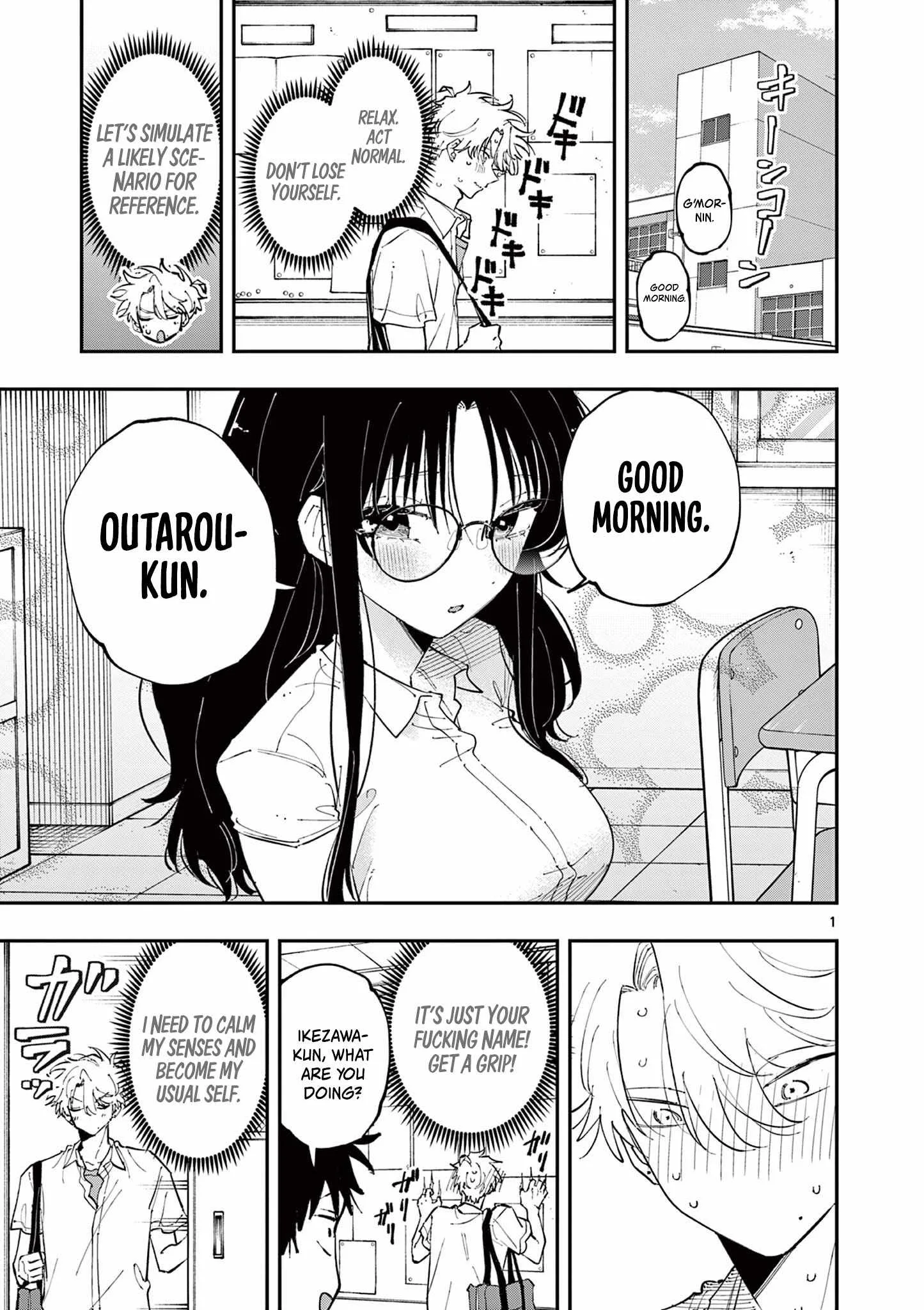 Tonari no Seki no Yatsu ga Souiu Me de Mitekuru Chapter 48 page 1