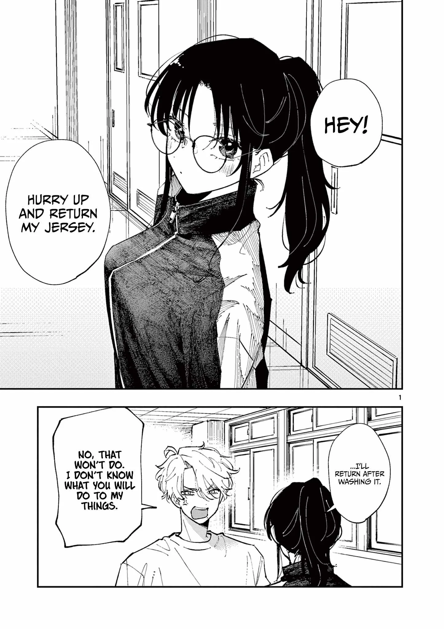 Tonari no Seki no Yatsu ga Souiu Me de Mitekuru Chapter 5 page 1