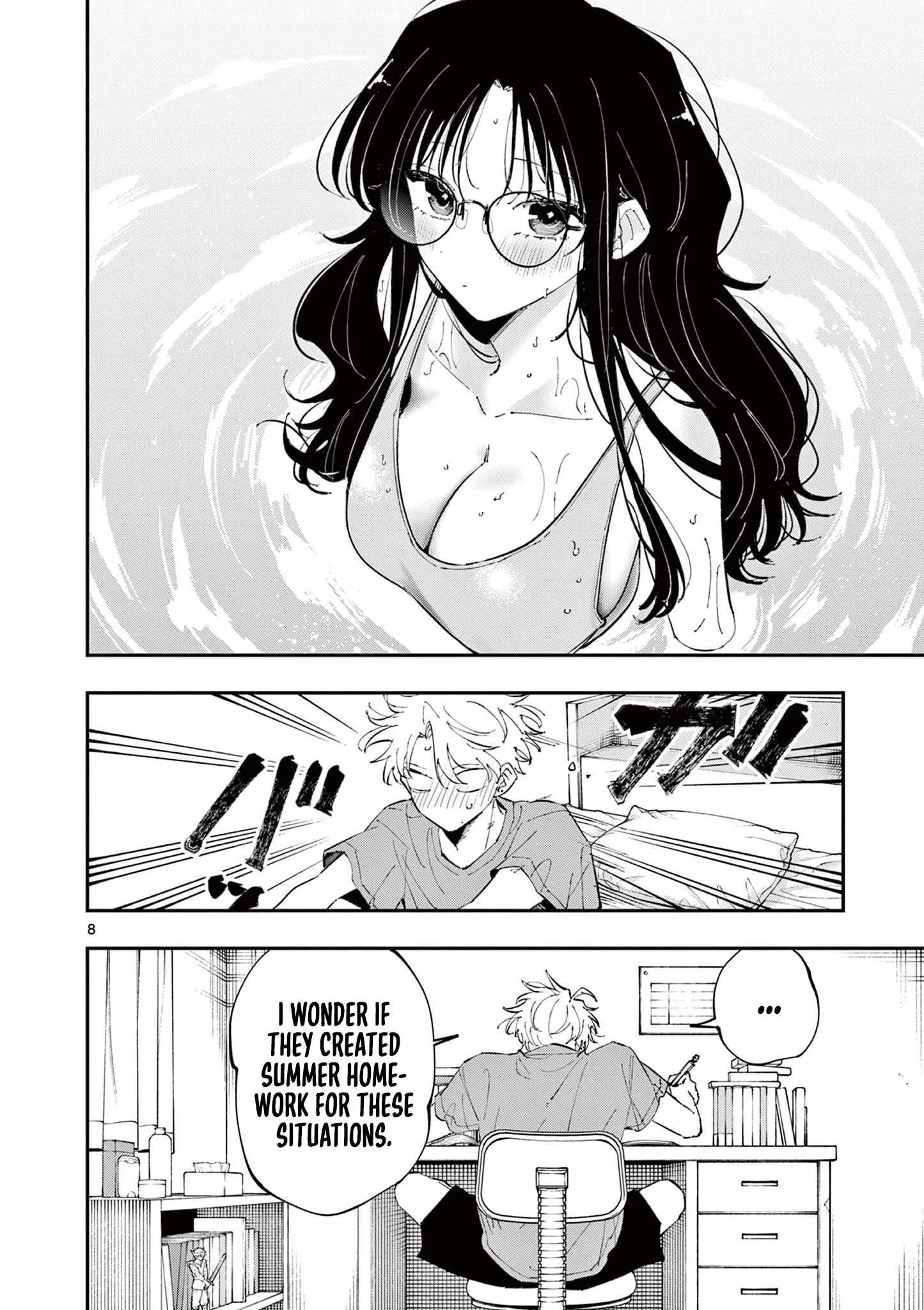 Tonari no Seki no Yatsu ga Souiu Me de Mitekuru Chapter 52 page 8