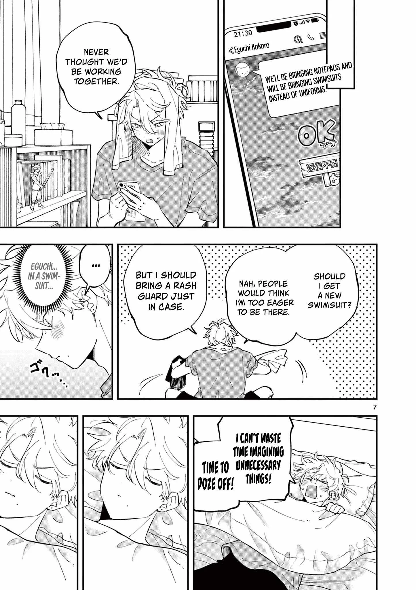 Tonari no Seki no Yatsu ga Souiu Me de Mitekuru Chapter 52 page 7