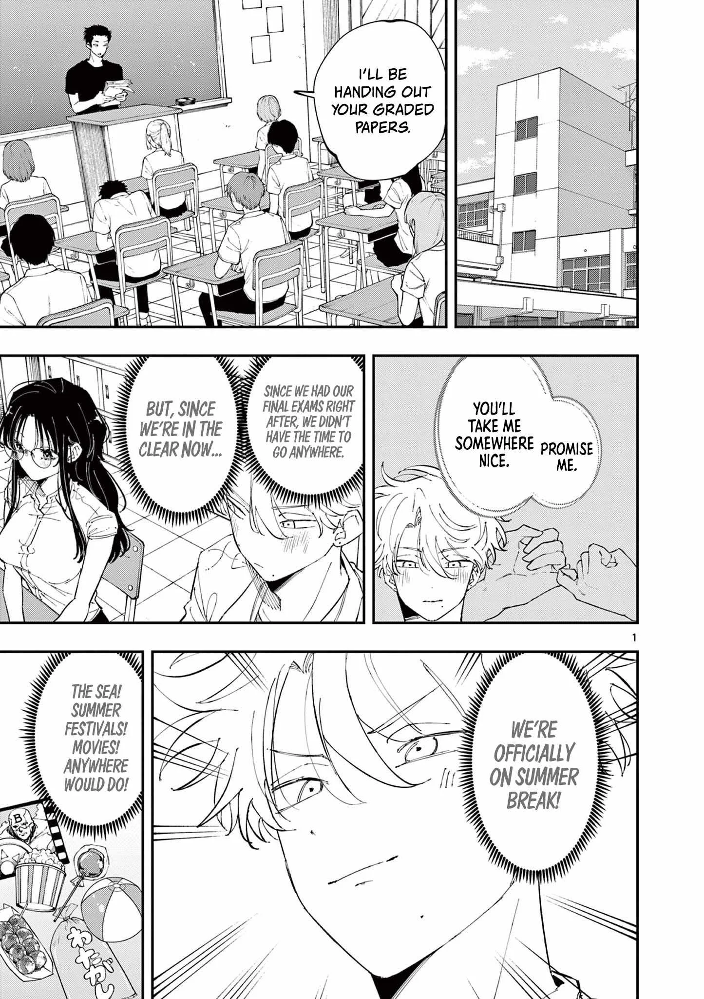 Tonari no Seki no Yatsu ga Souiu Me de Mitekuru Chapter 52 page 1