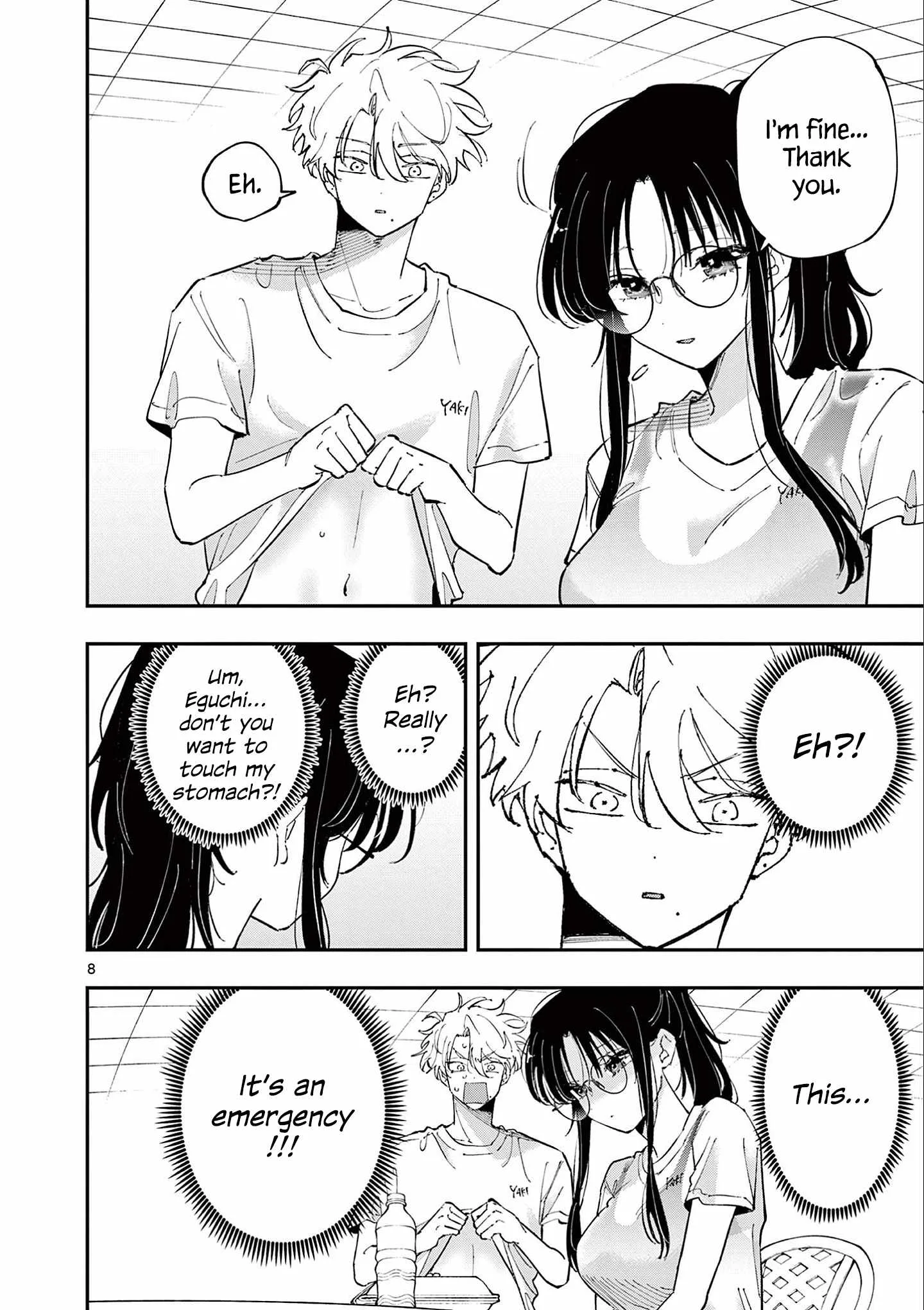 Tonari no Seki no Yatsu ga Souiu Me de Mitekuru Chapter 54 page 9