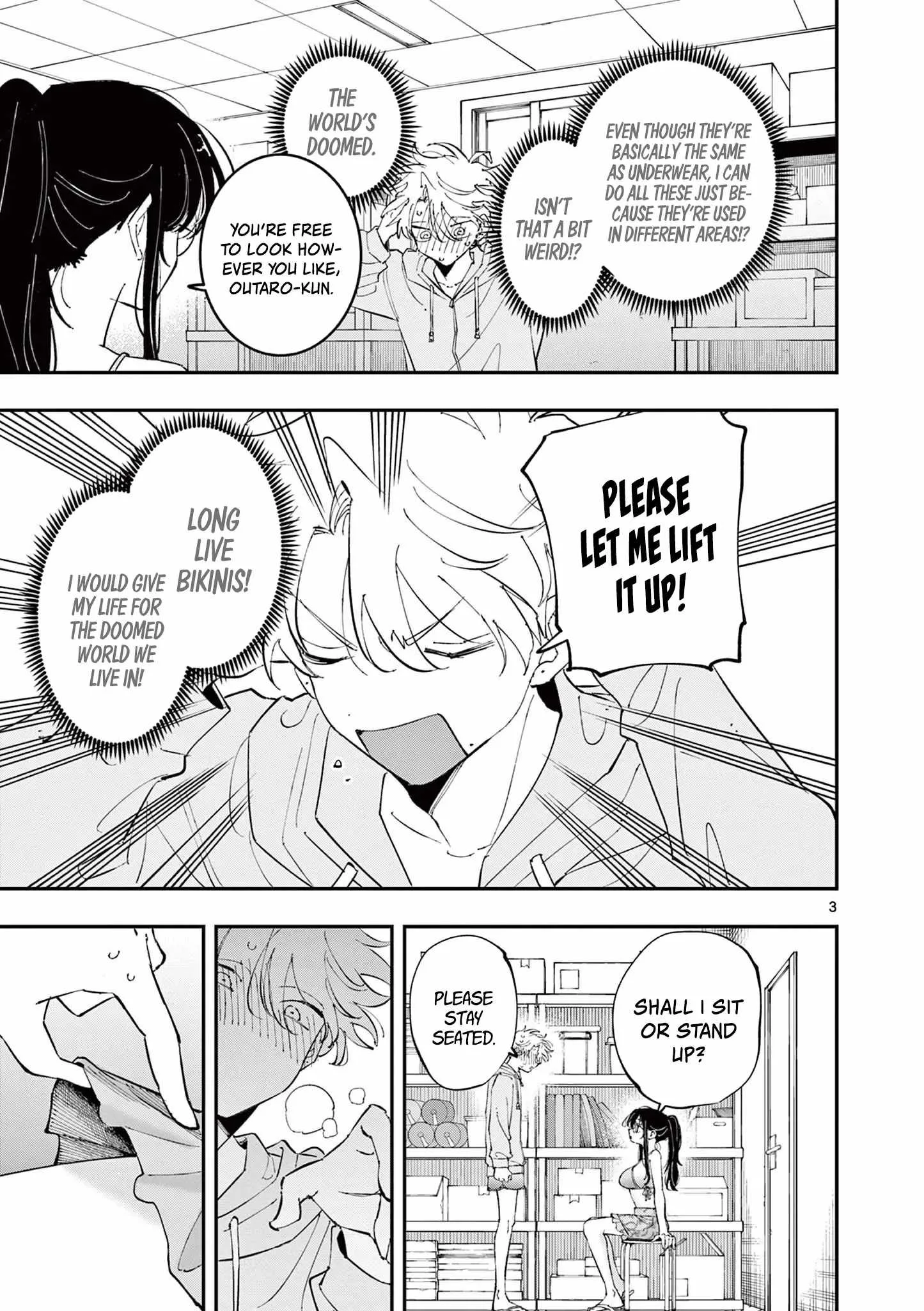 Tonari no Seki no Yatsu ga Souiu Me de Mitekuru Chapter 71 page 3