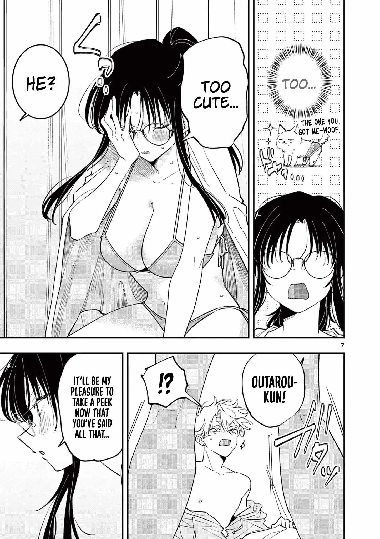 Tonari no Seki no Yatsu ga Souiu Me de Mitekuru Chapter 73 page 7