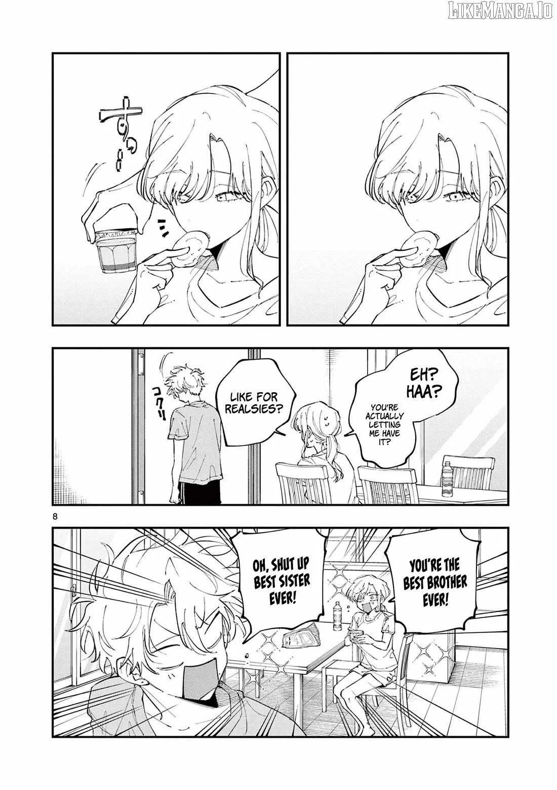Tonari no Seki no Yatsu ga Souiu Me de Mitekuru Chapter 76 page 8