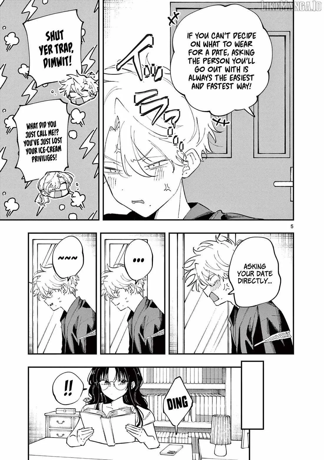 Tonari no Seki no Yatsu ga Souiu Me de Mitekuru Chapter 76 page 5