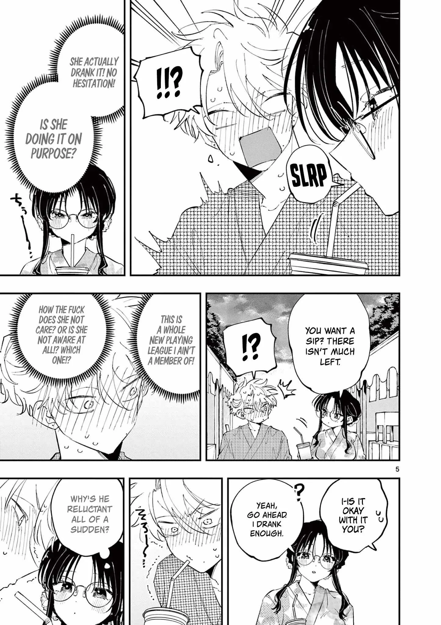 Tonari no Seki no Yatsu ga Souiu Me de Mitekuru Chapter 79 page 5