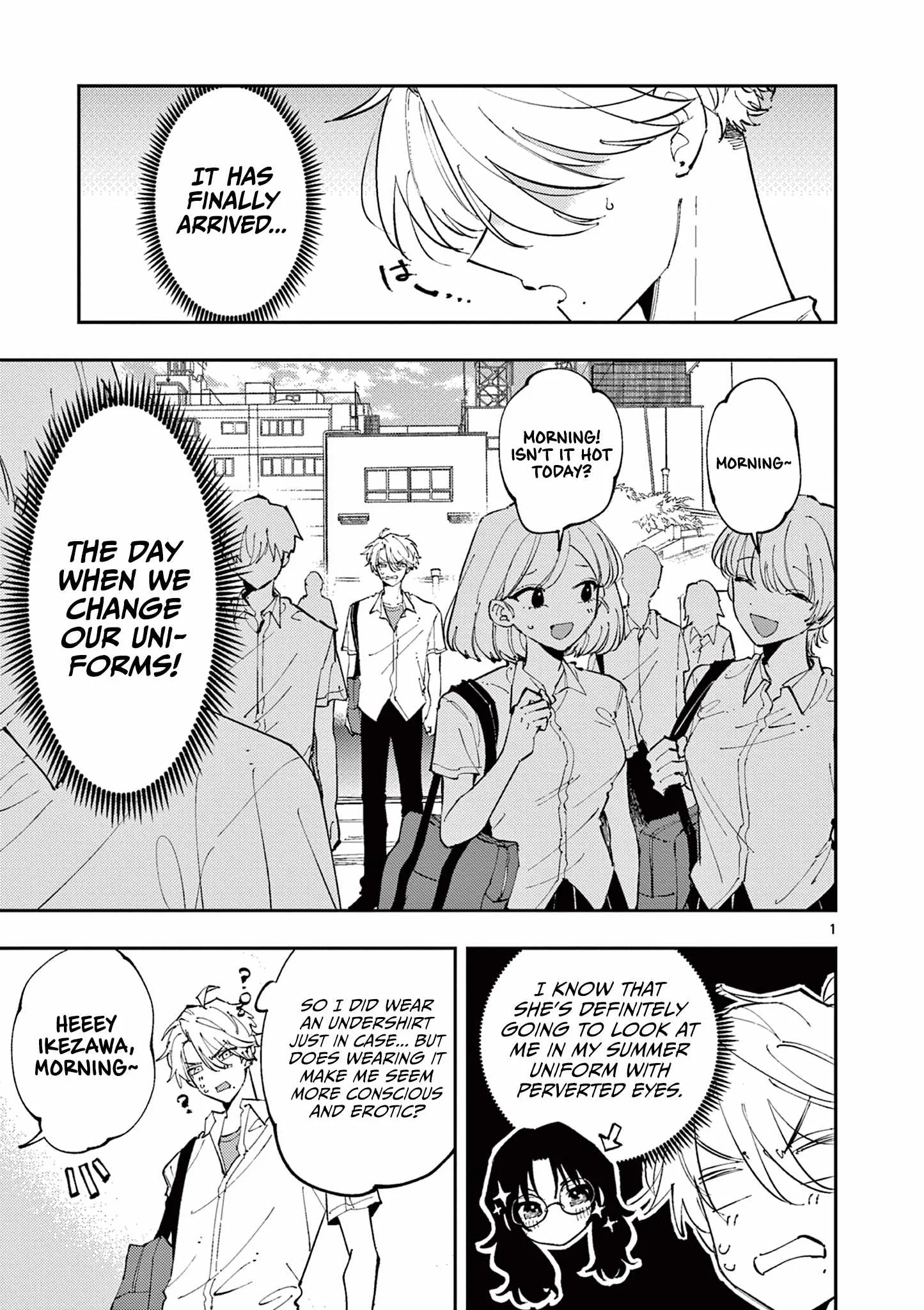 Tonari no Seki no Yatsu ga Souiu Me de Mitekuru Chapter 8 page 1