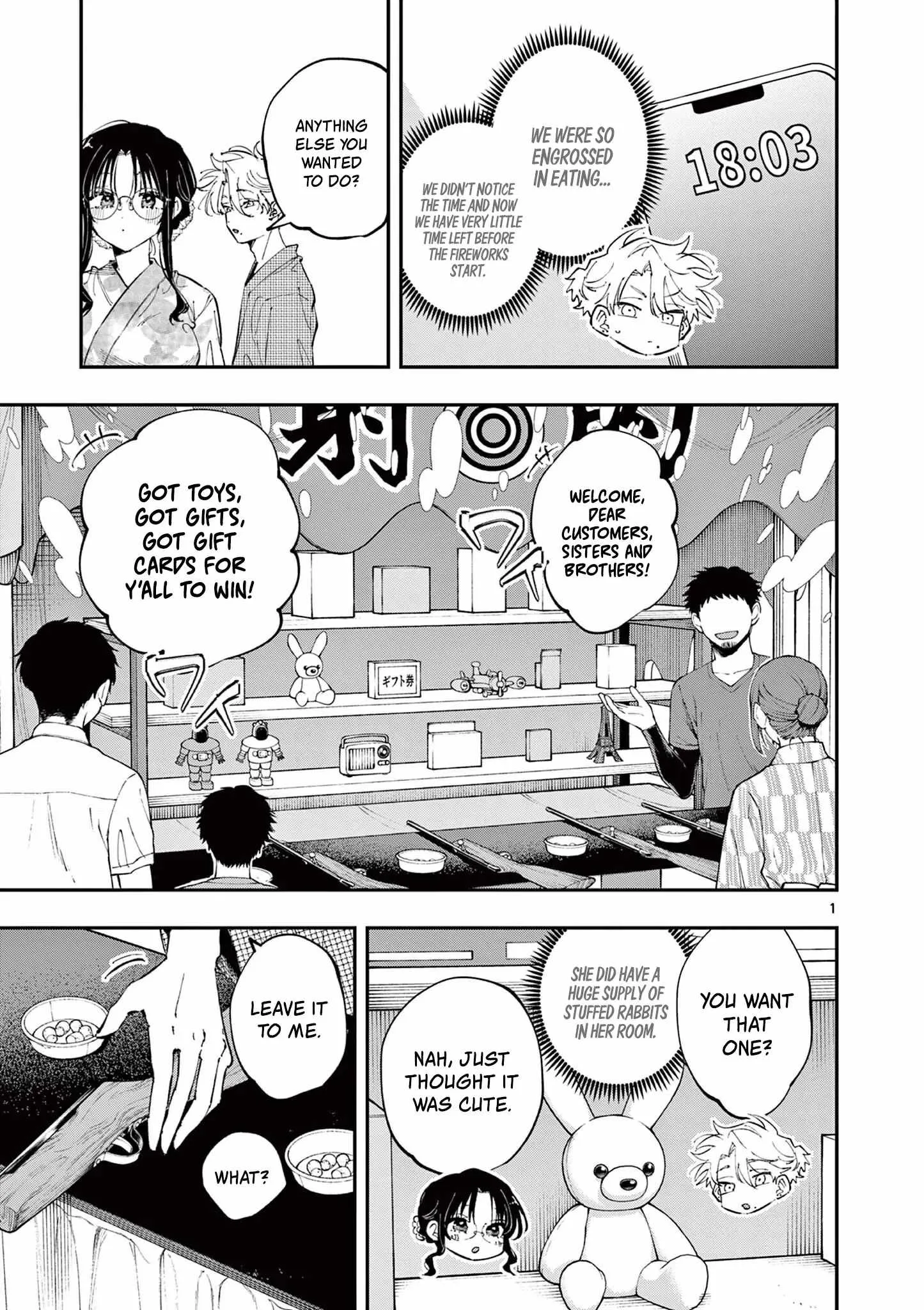 Tonari no Seki no Yatsu ga Souiu Me de Mitekuru Chapter 80 page 1