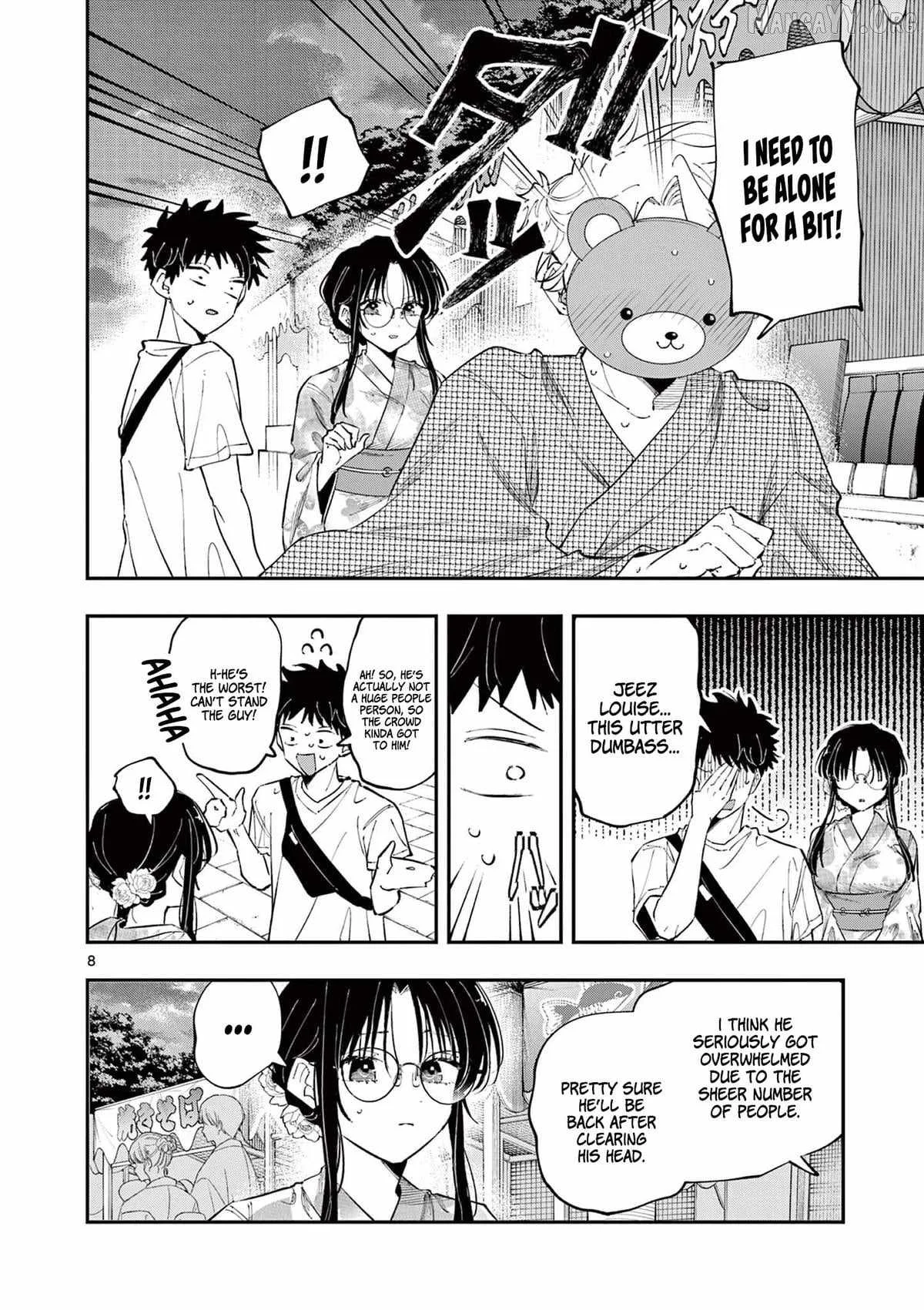 Tonari no Seki no Yatsu ga Souiu Me de Mitekuru Chapter 83 page 8