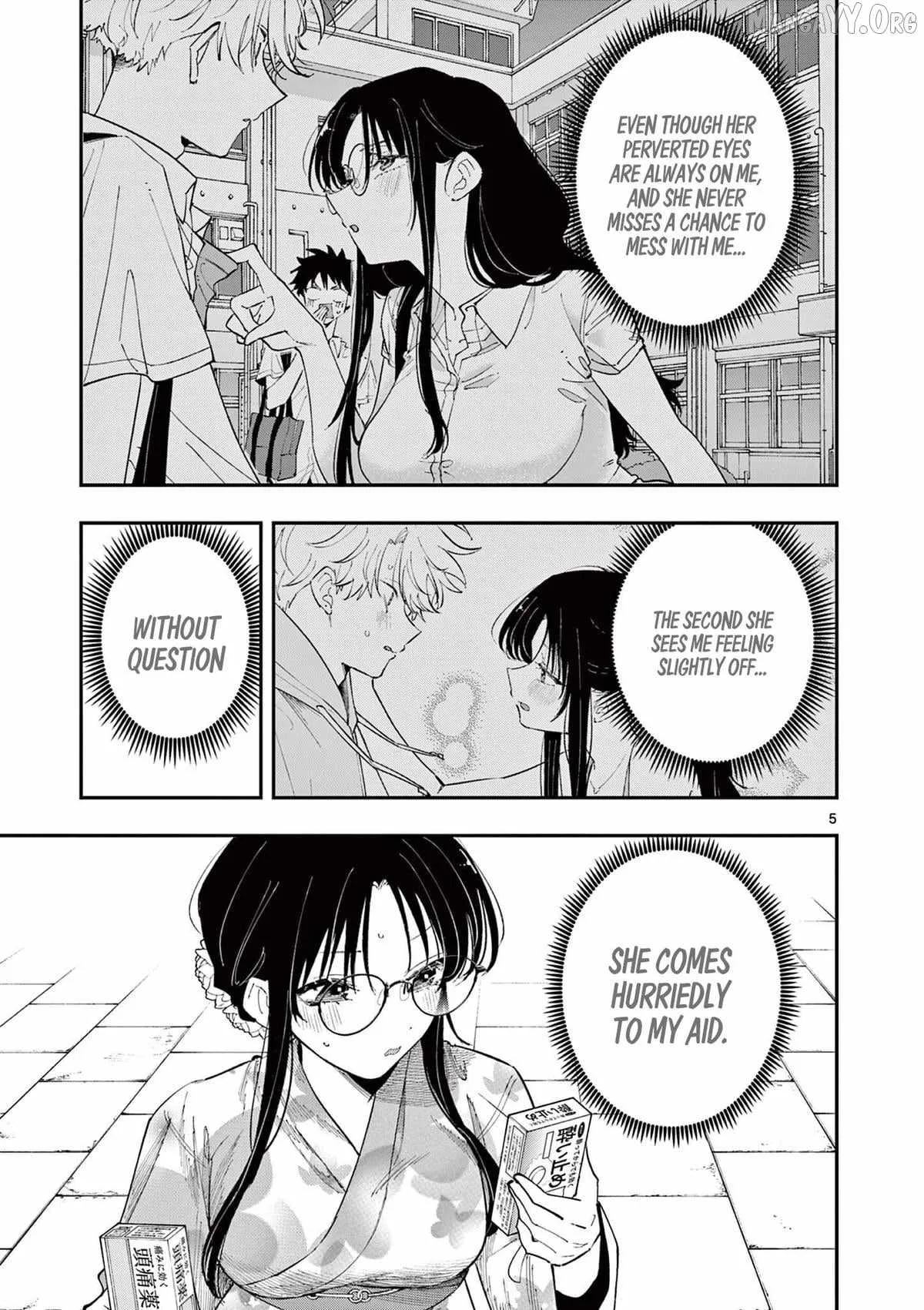 Tonari no Seki no Yatsu ga Souiu Me de Mitekuru Chapter 85 page 5