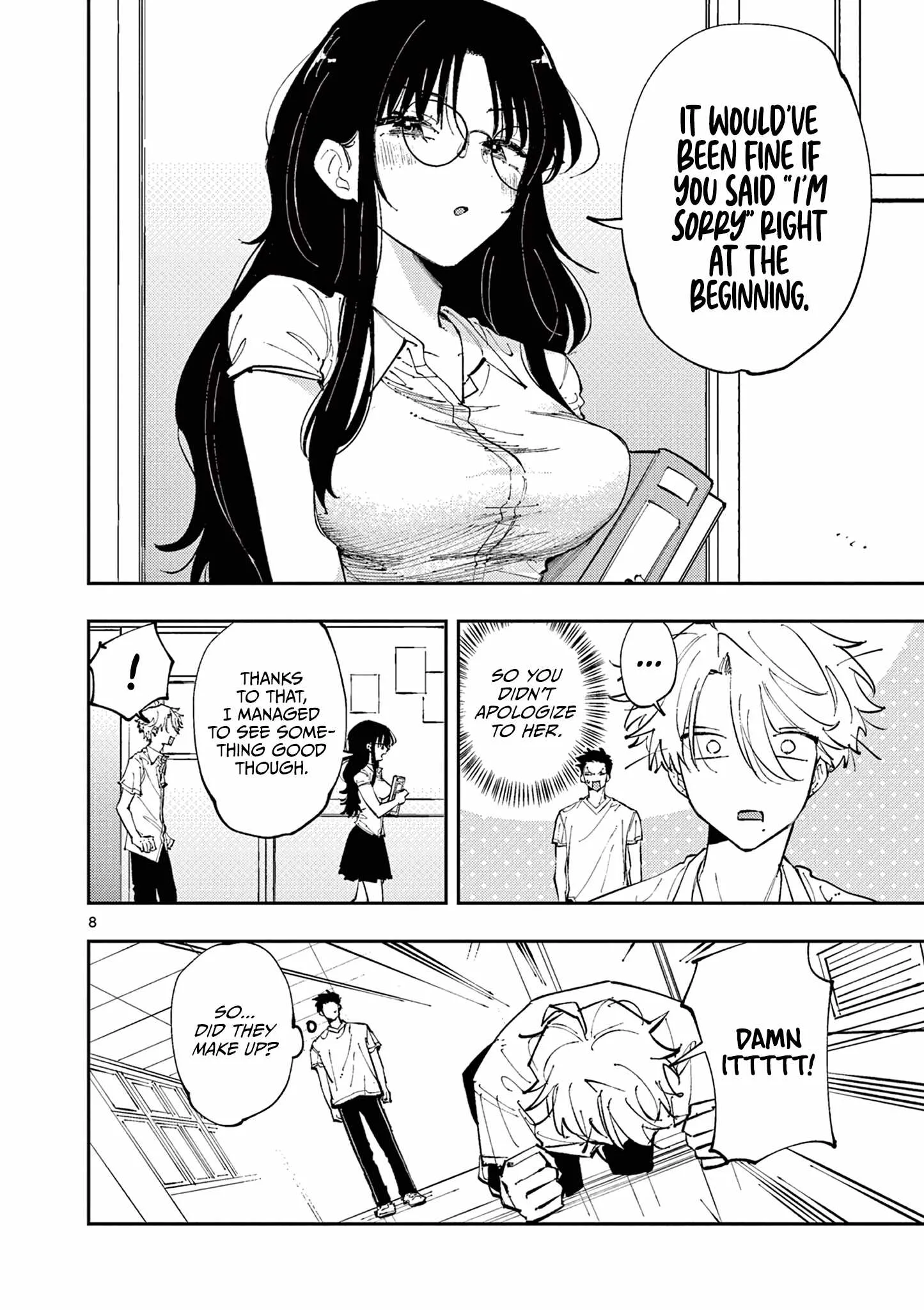 Tonari no Seki no Yatsu ga Souiu Me de Mitekuru Chapter 9 page 8