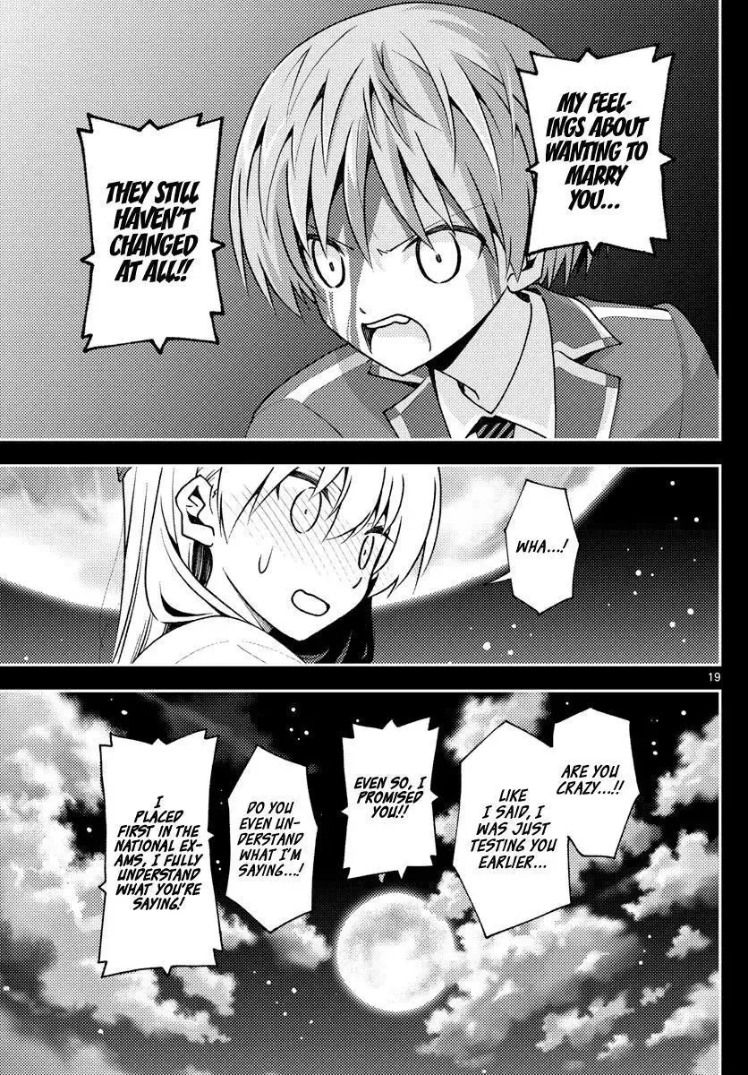 Tonikaku Kawaii Chapter 147 page 19