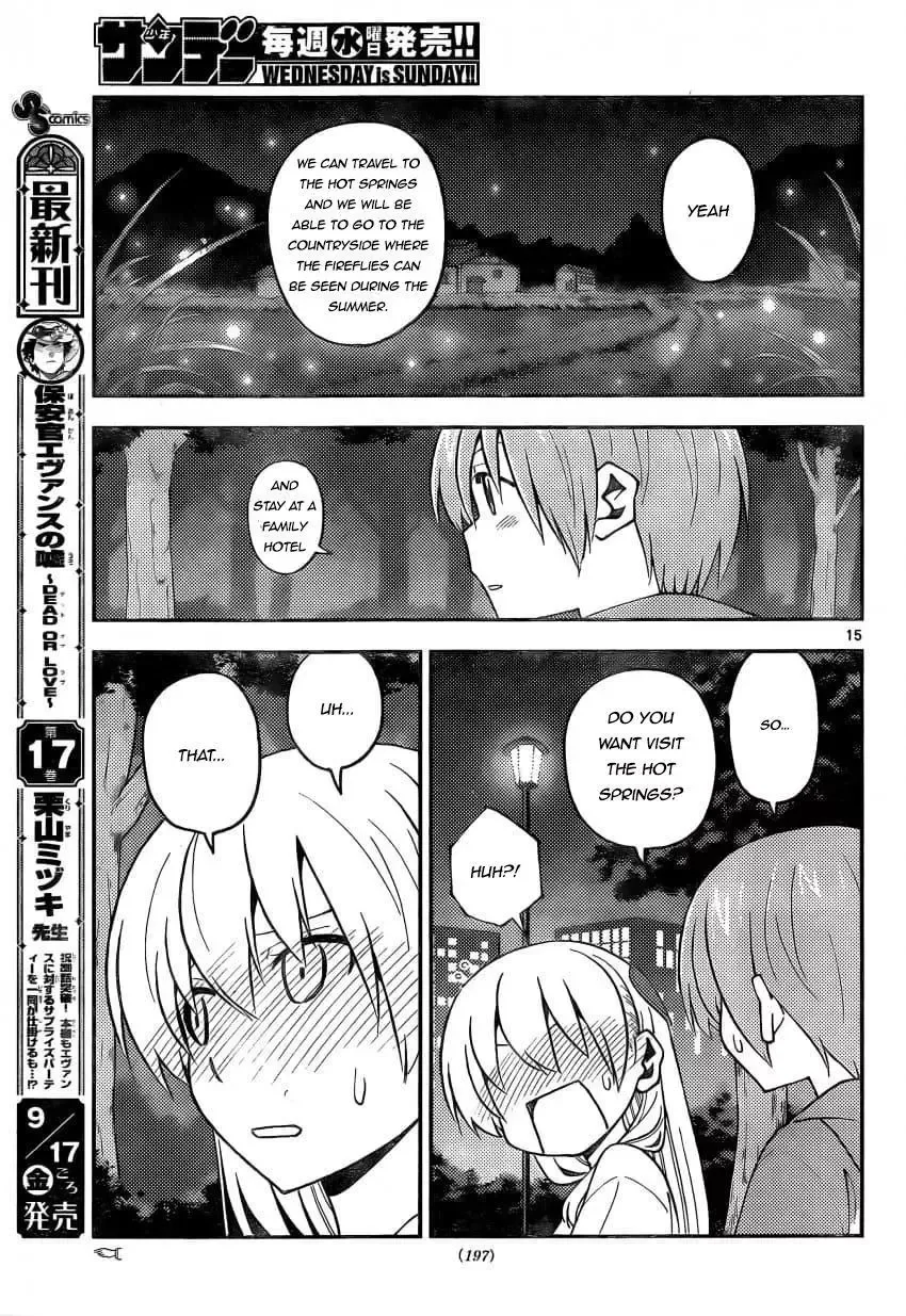 Tonikaku Kawaii Chapter 162 page 15