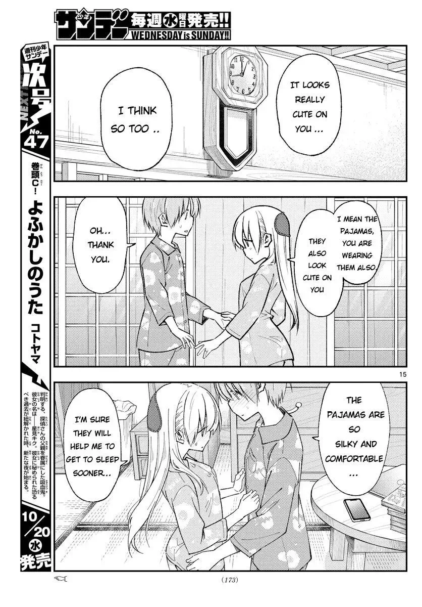 Tonikaku Kawaii Chapter 166 page 15