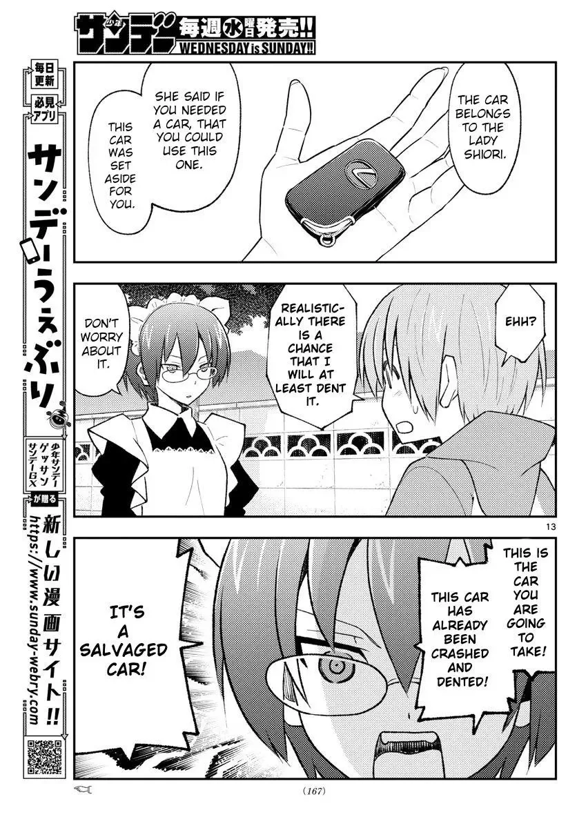 Tonikaku Kawaii Chapter 171 page 13