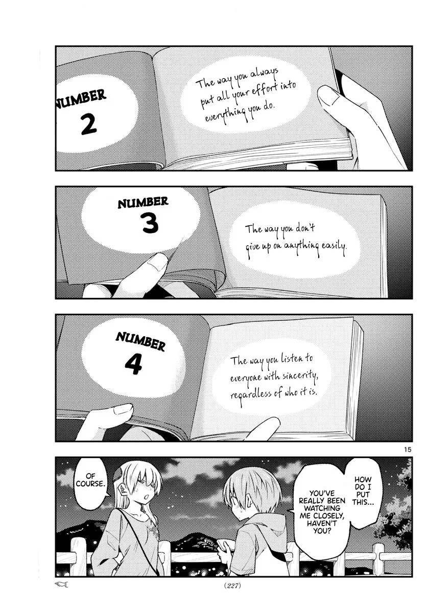 Tonikaku Kawaii Chapter 222 page 15