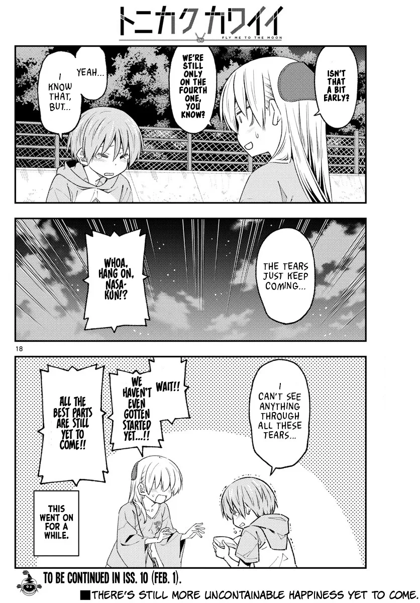 Tonikaku Kawaii Chapter 222 page 18