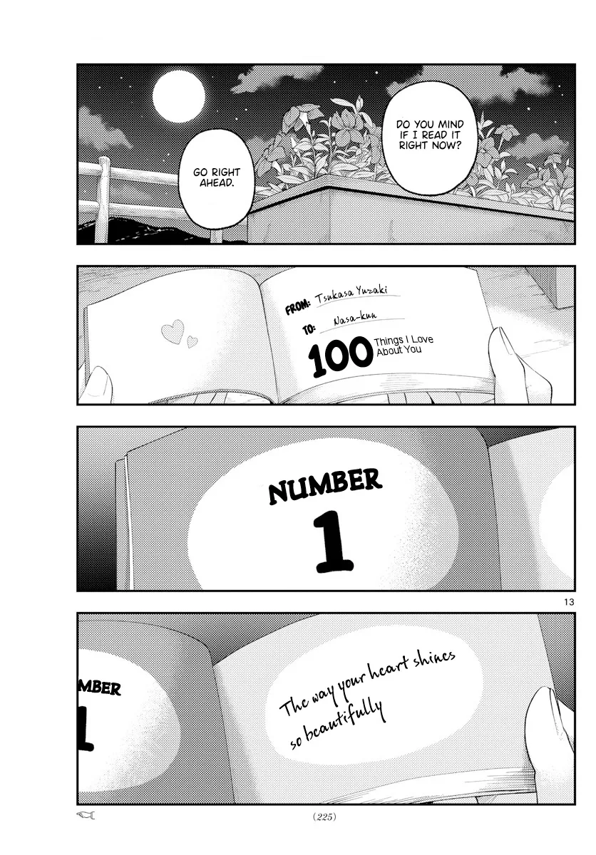 Tonikaku Kawaii Chapter 222 page 13