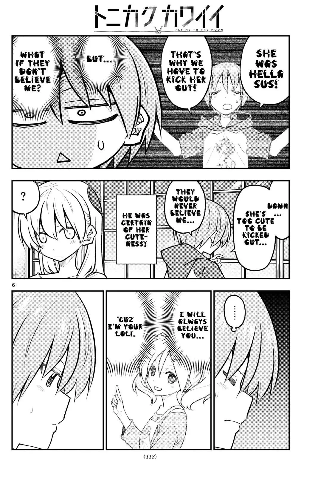 Tonikaku Kawaii Chapter 267 page 6