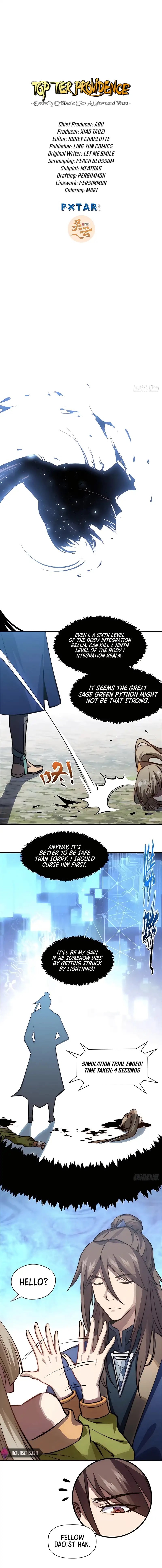 Top Tier Providence: Secretly Cultivate for a Thousand Years Chapter 103 page 2