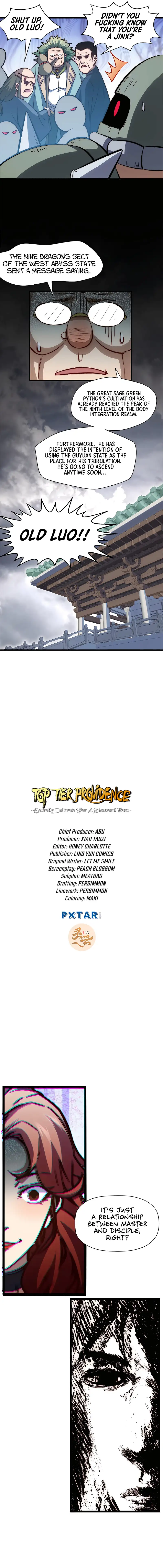 Top Tier Providence: Secretly Cultivate for a Thousand Years Chapter 105 page 3