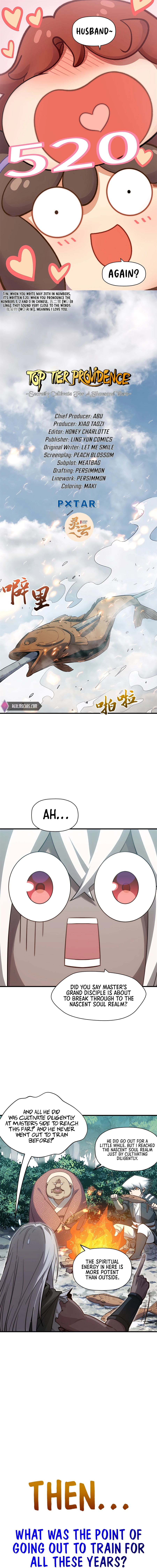 Top Tier Providence: Secretly Cultivate for a Thousand Years Chapter 110 page 2