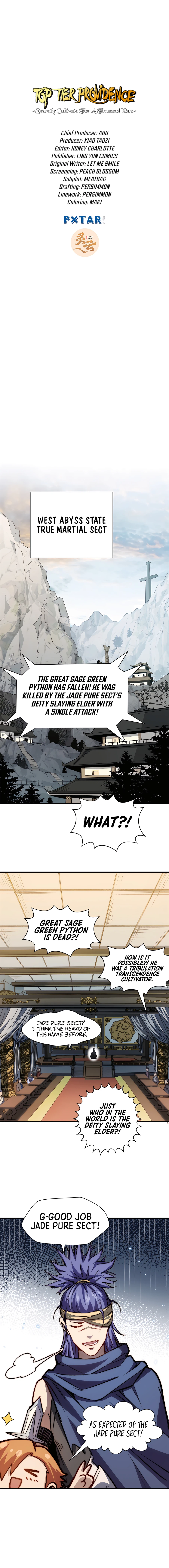 Top Tier Providence: Secretly Cultivate for a Thousand Years Chapter 113 page 3