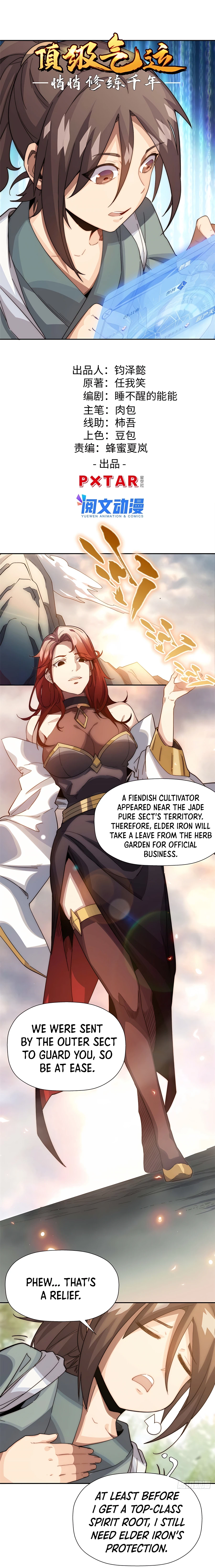 Top Tier Providence: Secretly Cultivate for a Thousand Years Chapter 2 page 2
